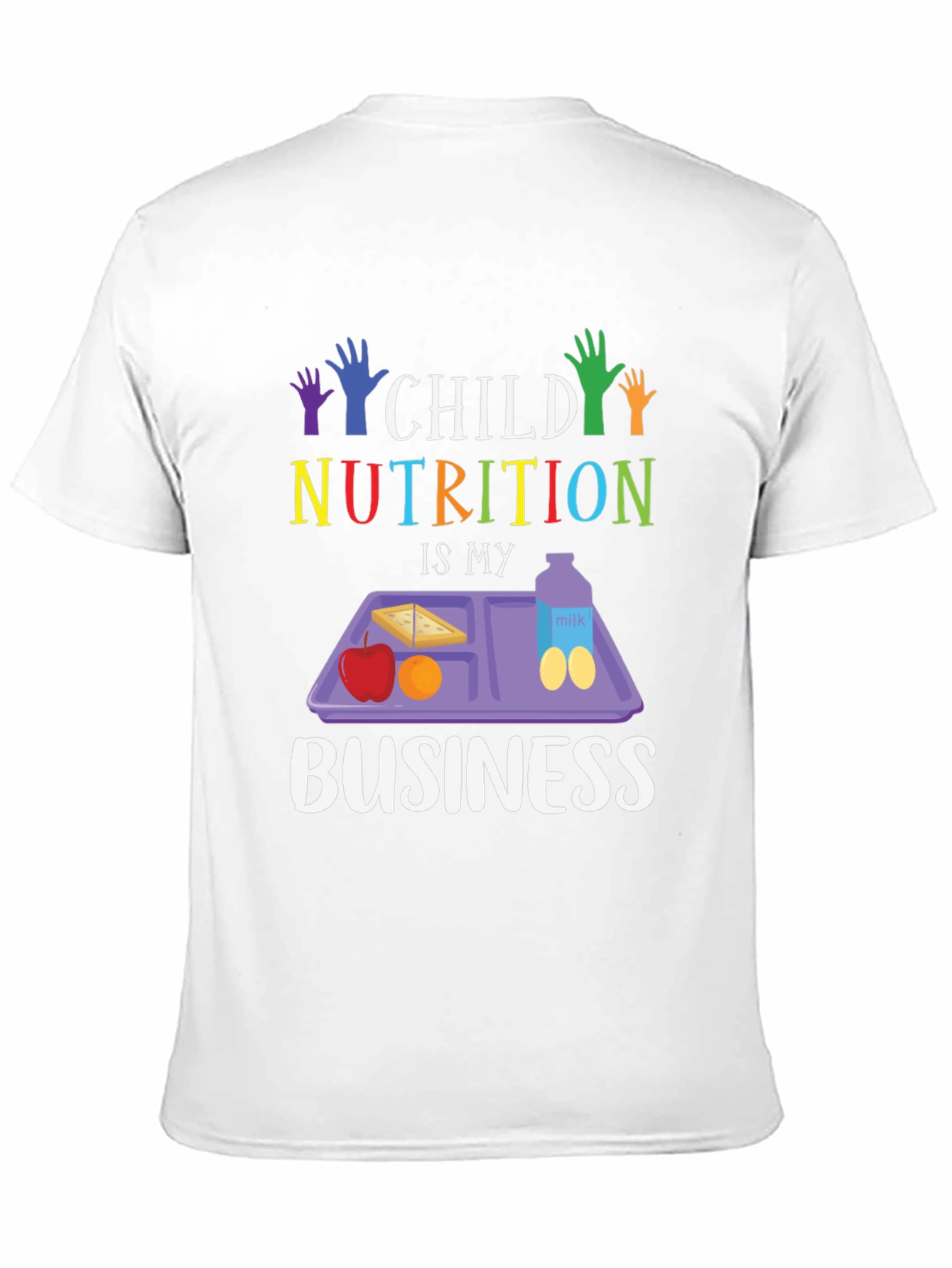 Child Nutrition T-Shirt - School Lunch Hero Tee - 11