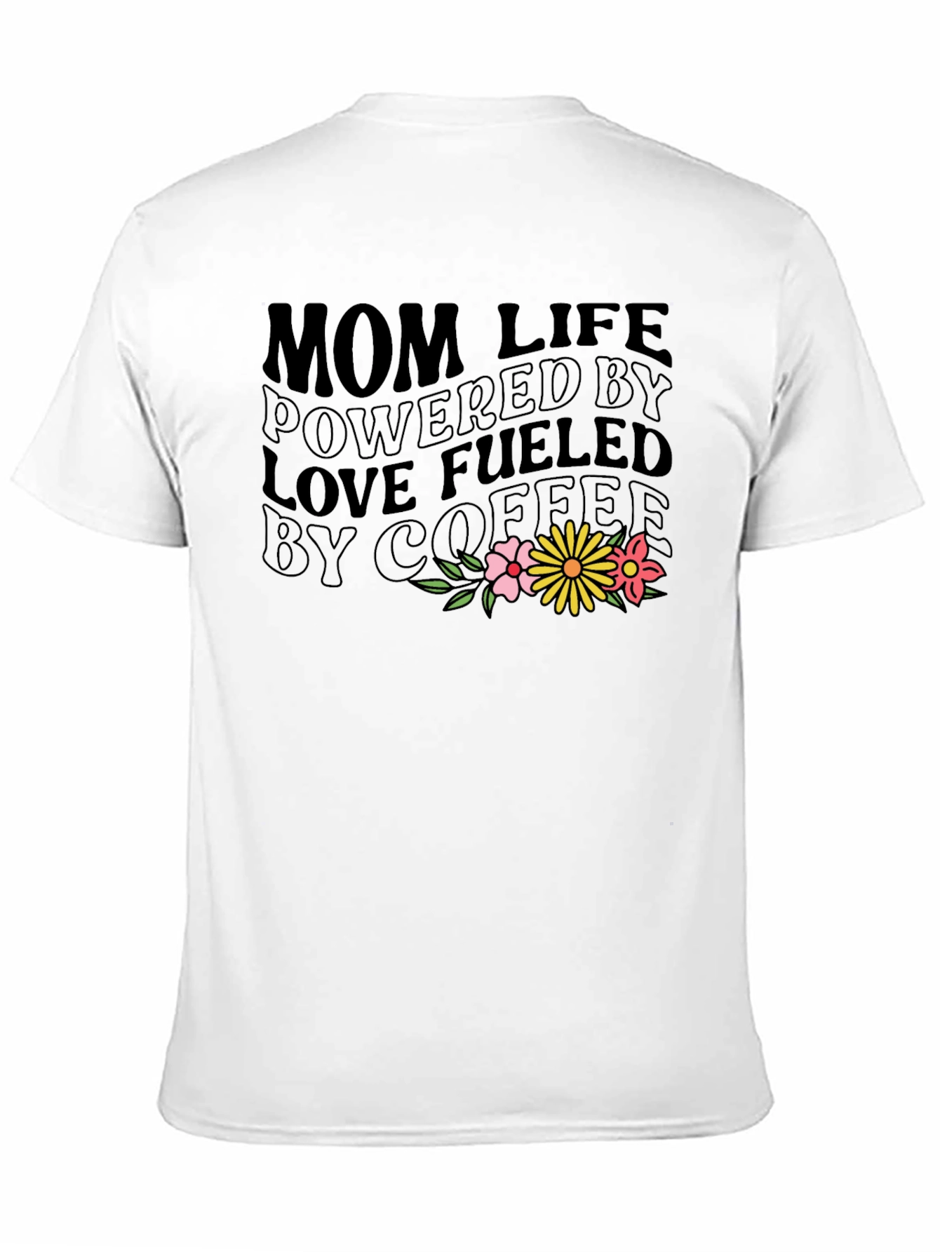 Black Mom Life Coffee T-Shirt view 11