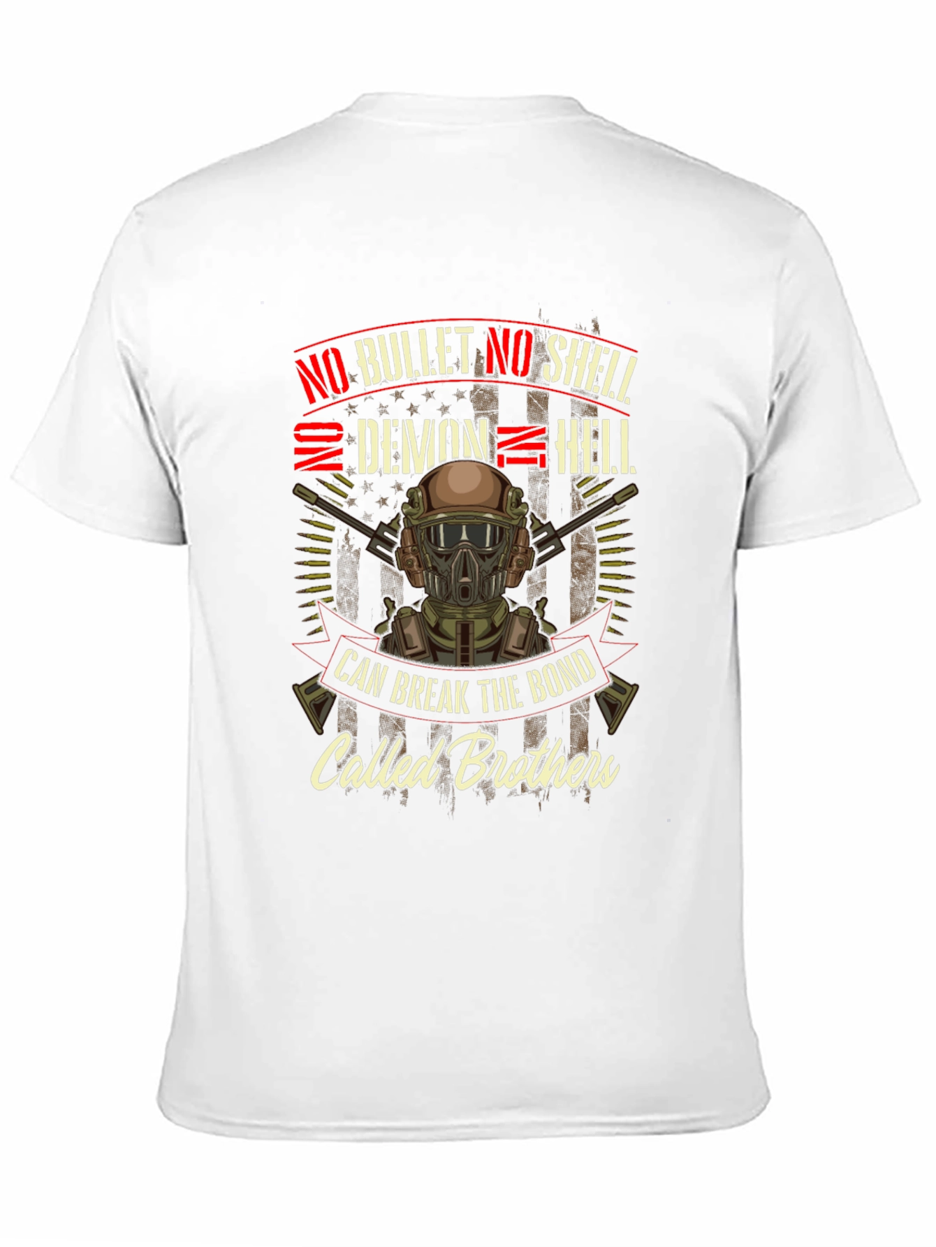 Black Brotherhood Bond Graphic T-Shirt view 11