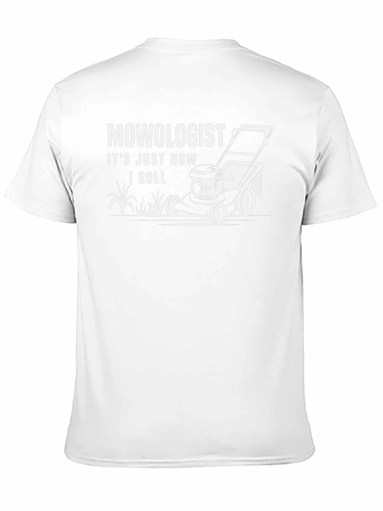 Black Mowologist T-Shirt - How I Roll view 11