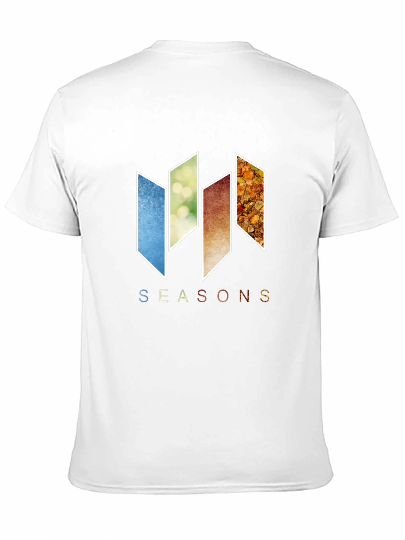 Black Seasons Graphic Print Black Tee view 11