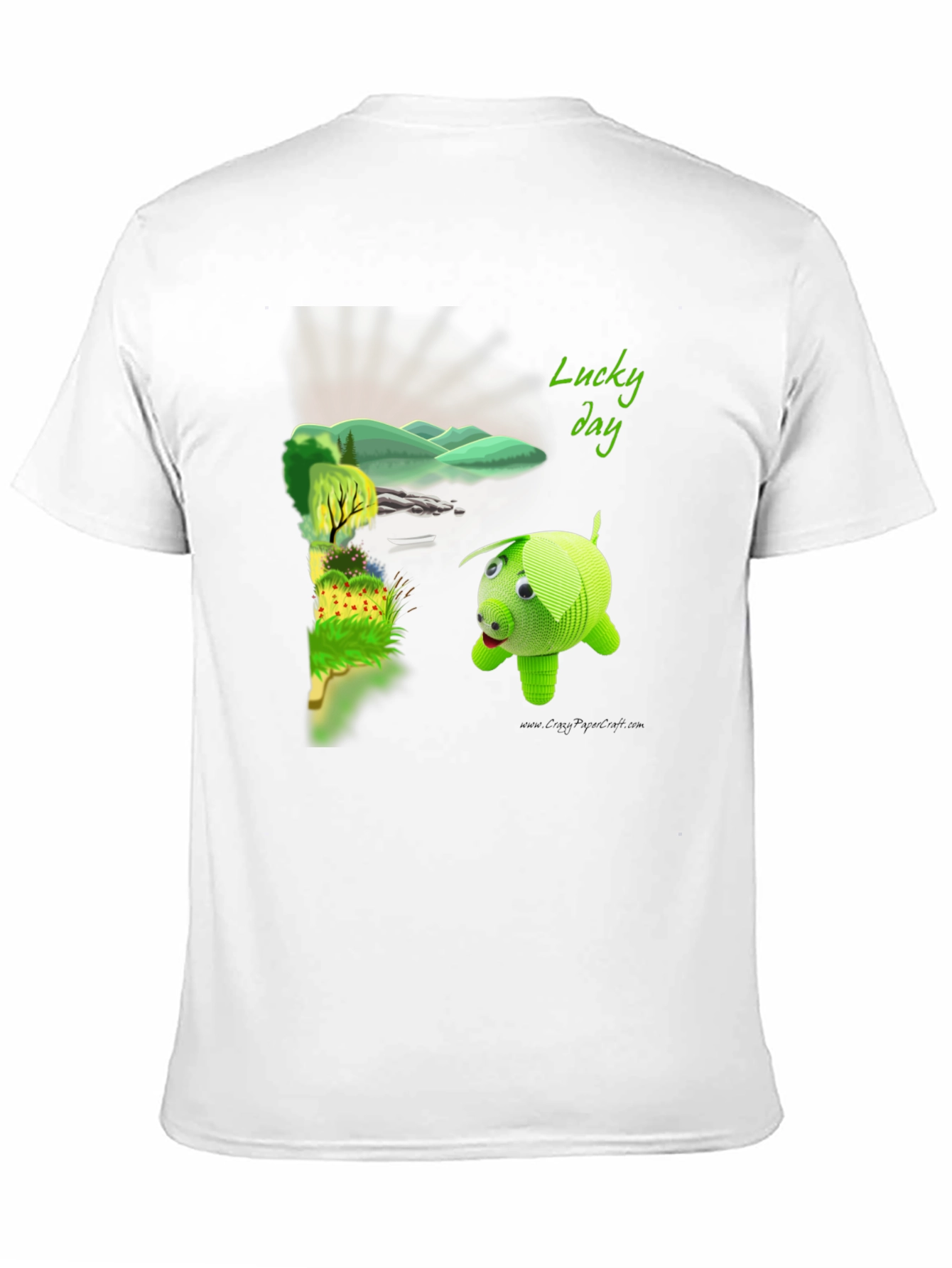 Black Lucky Day Graphic Tee view 11