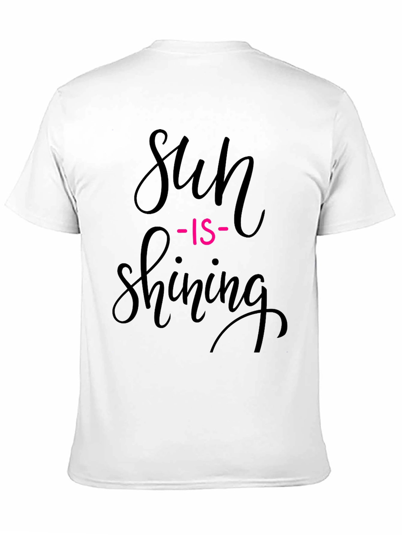 Black Sun Is Shining Graphic Tee - Black Casual T-Shirt view 11