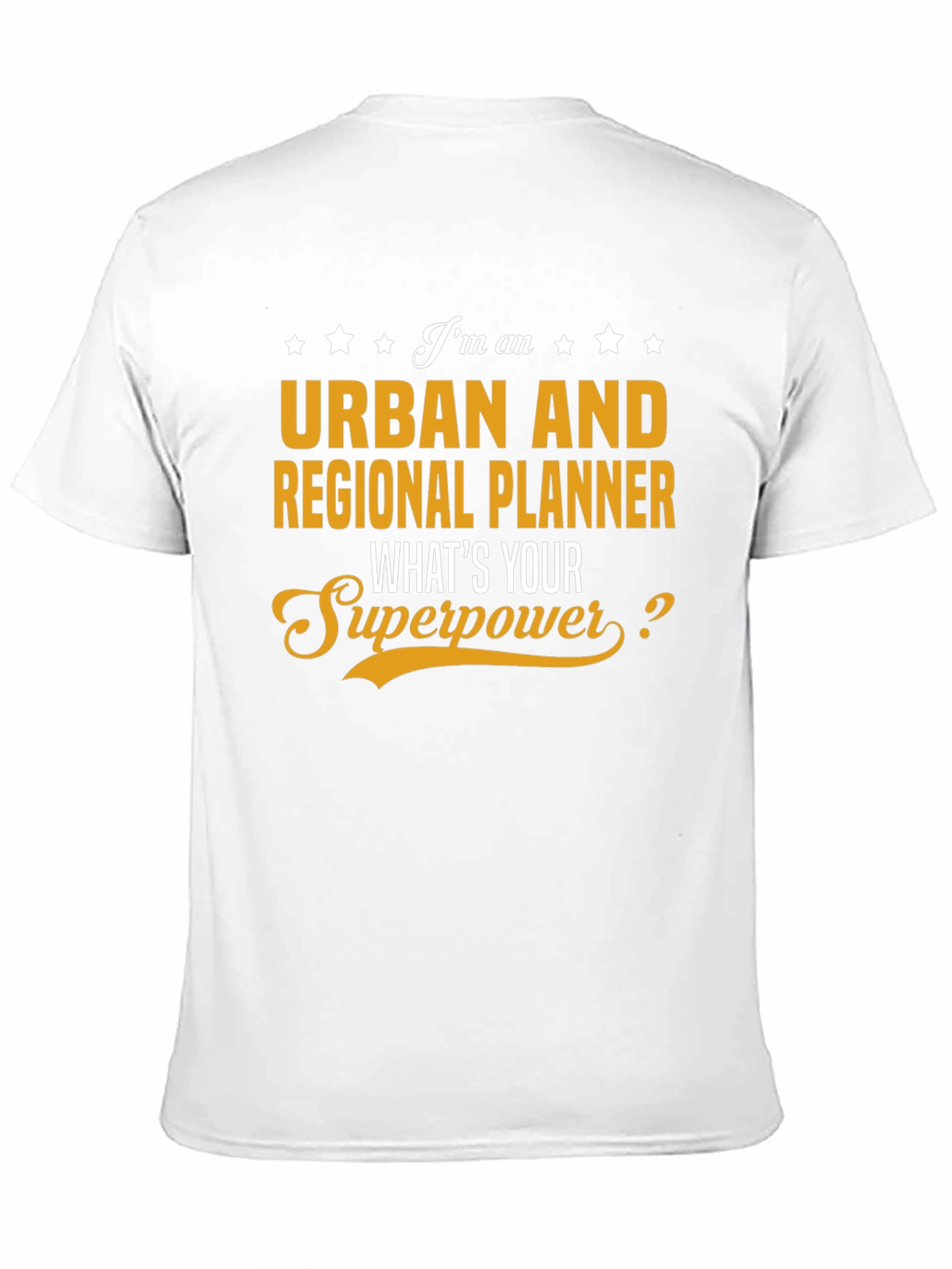 Black Urban Planner Superpower Black T-Shirt view 11