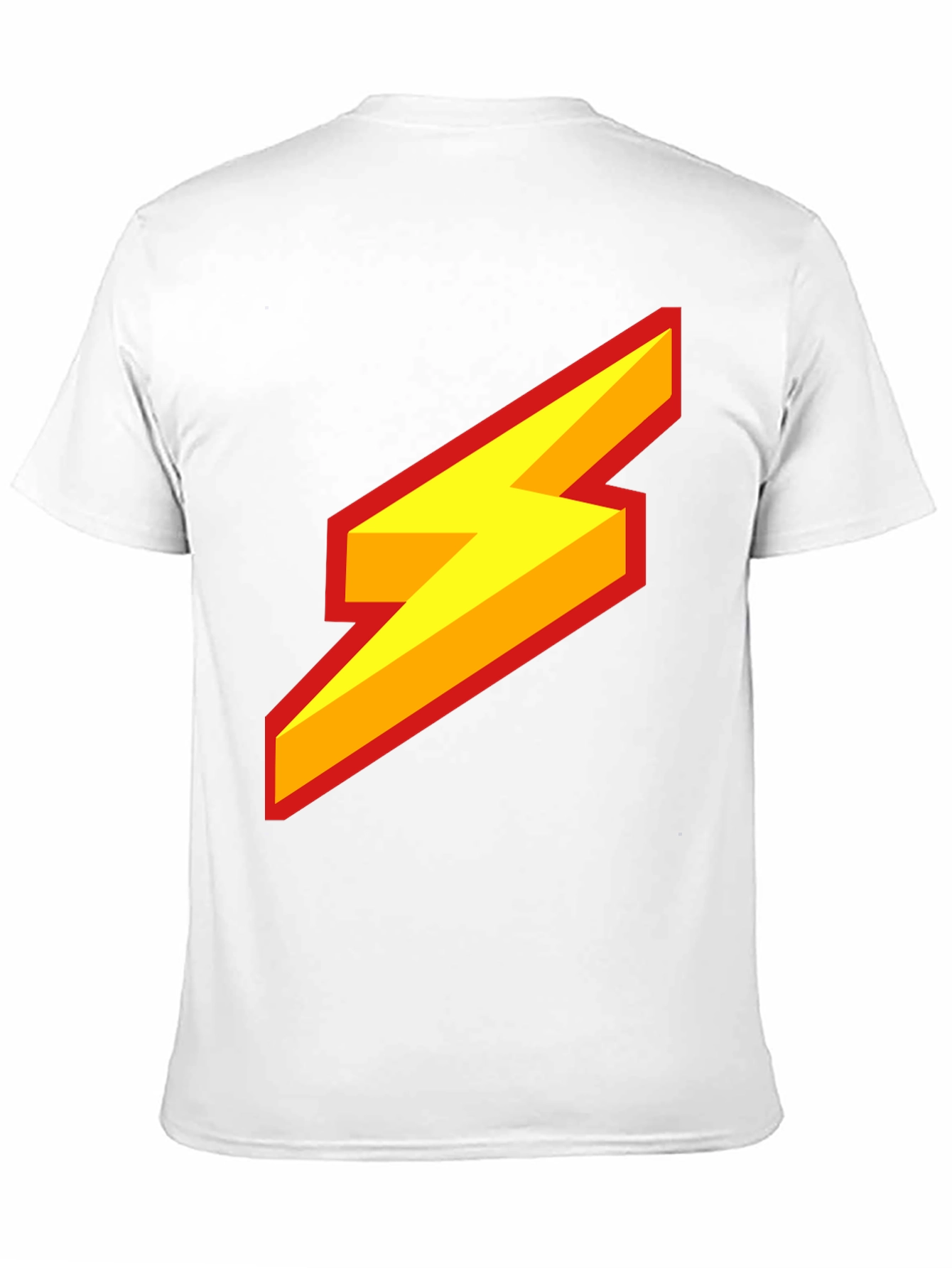 Black Lightning Bolt Graphic Tee - Bold Style view 11