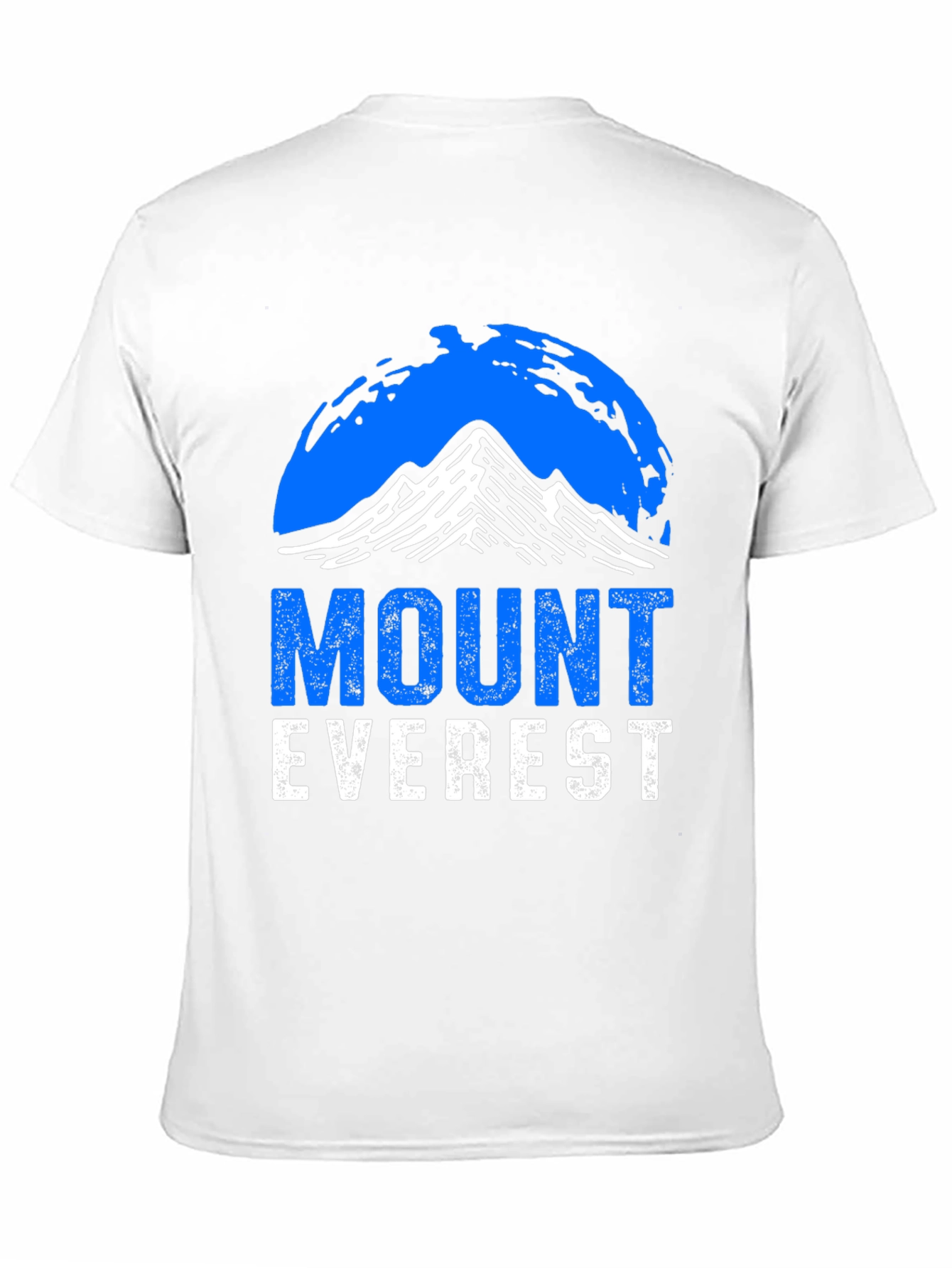 Black Mount Everest Graphic Tee - Black Cotton Casual Shirt view 11