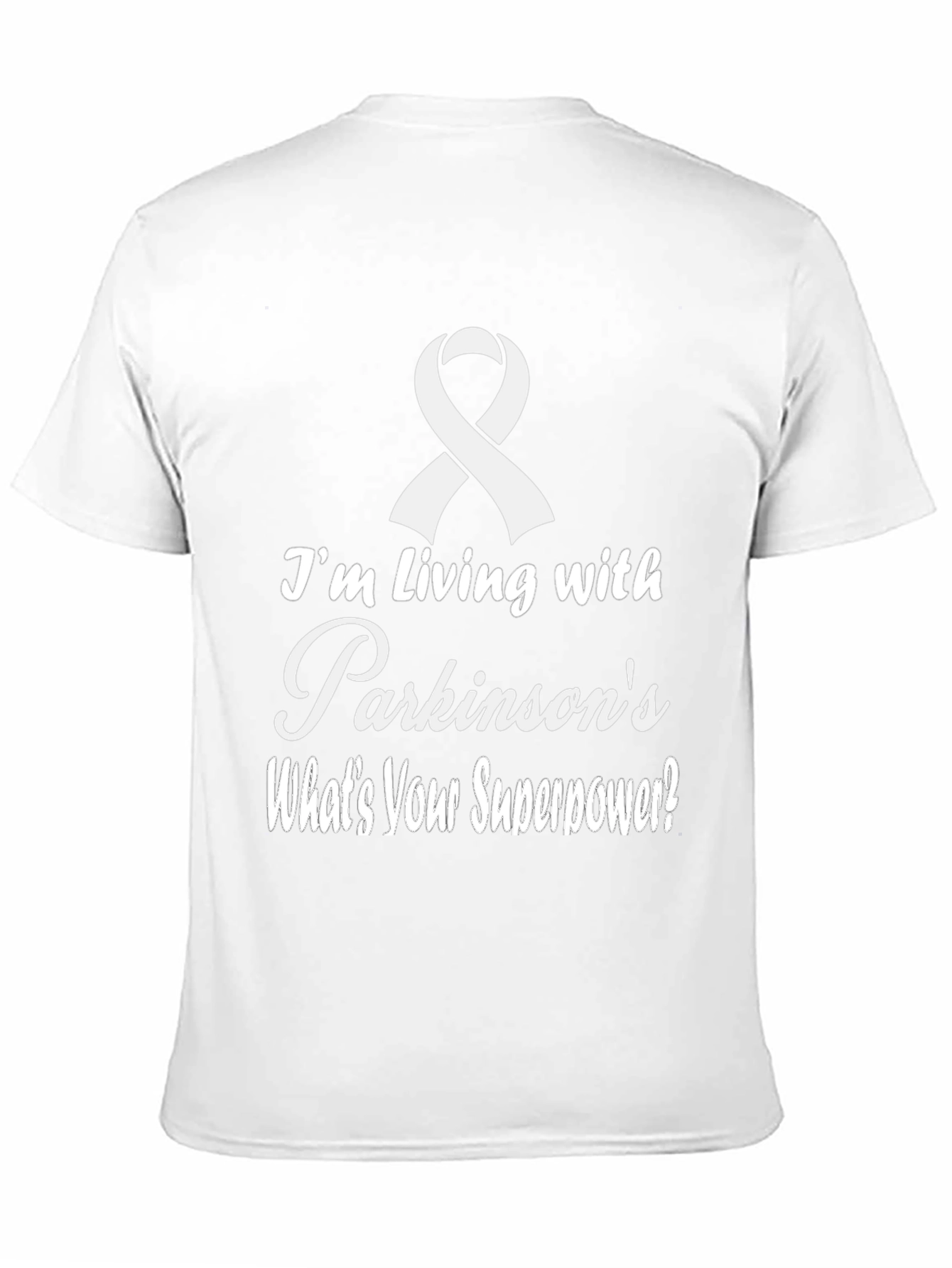 Black Parkinson's Awareness T-Shirt: What's Your Superpower? view 11