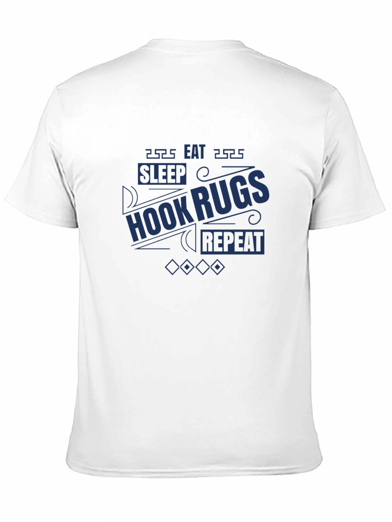 Black Hook Rugs T-Shirt: Sleep, Eat, Repeat! view 11