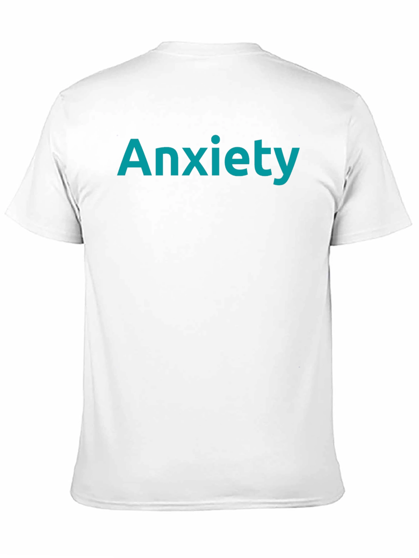 Black Anxiety Tee - Black Comfort Fit view 11