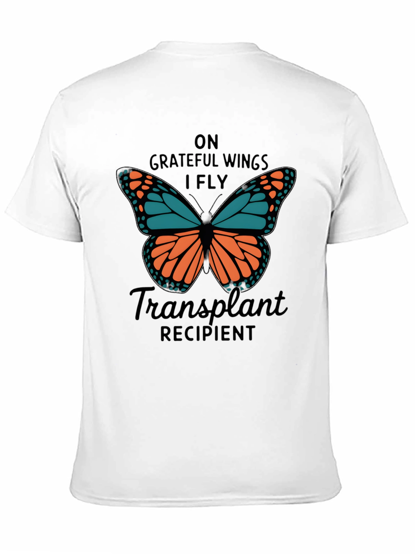 Grateful Wings Transplant Recipient T-Shirt - 11