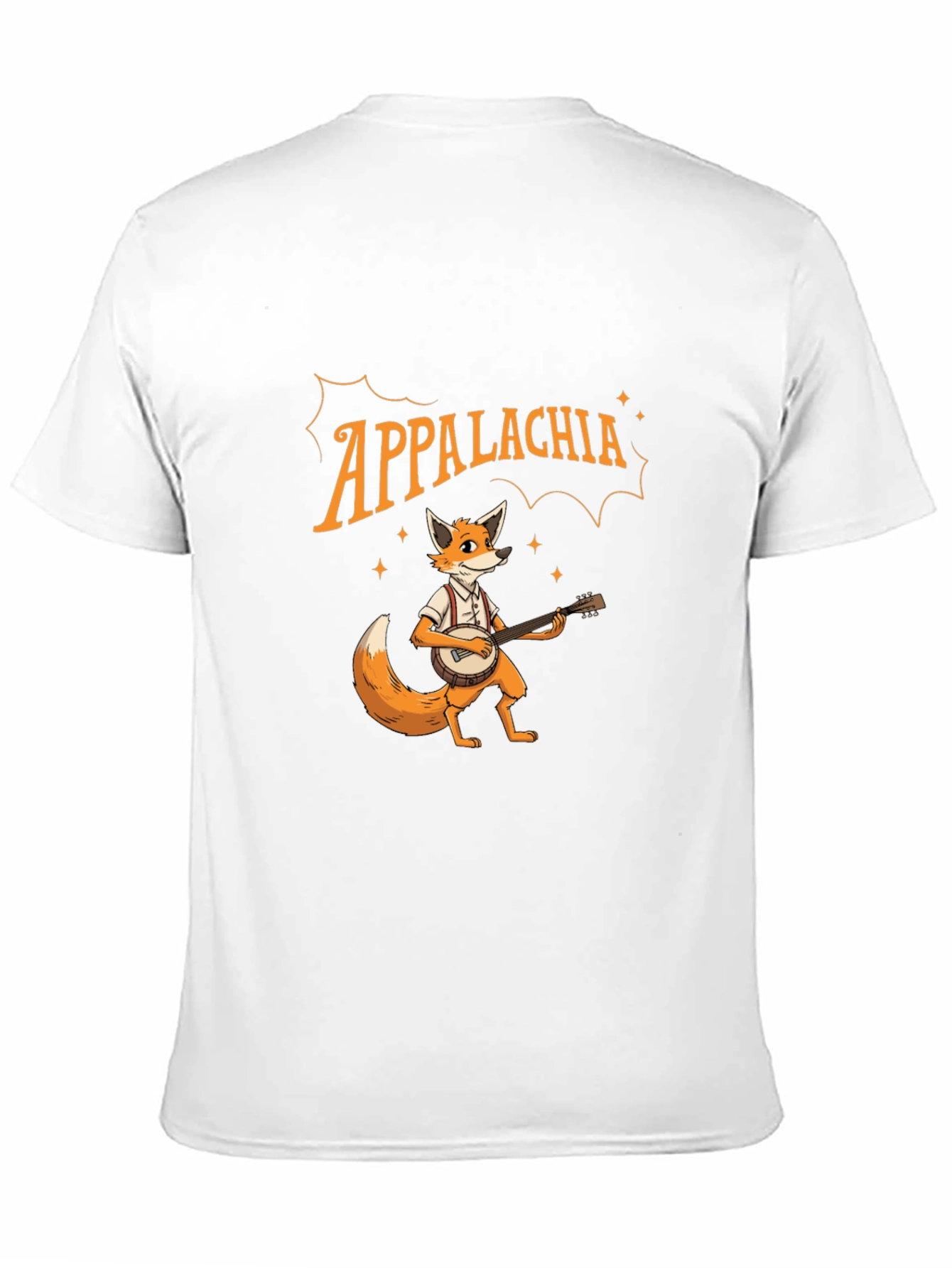 Black Appalachia Fox T-Shirt view 11