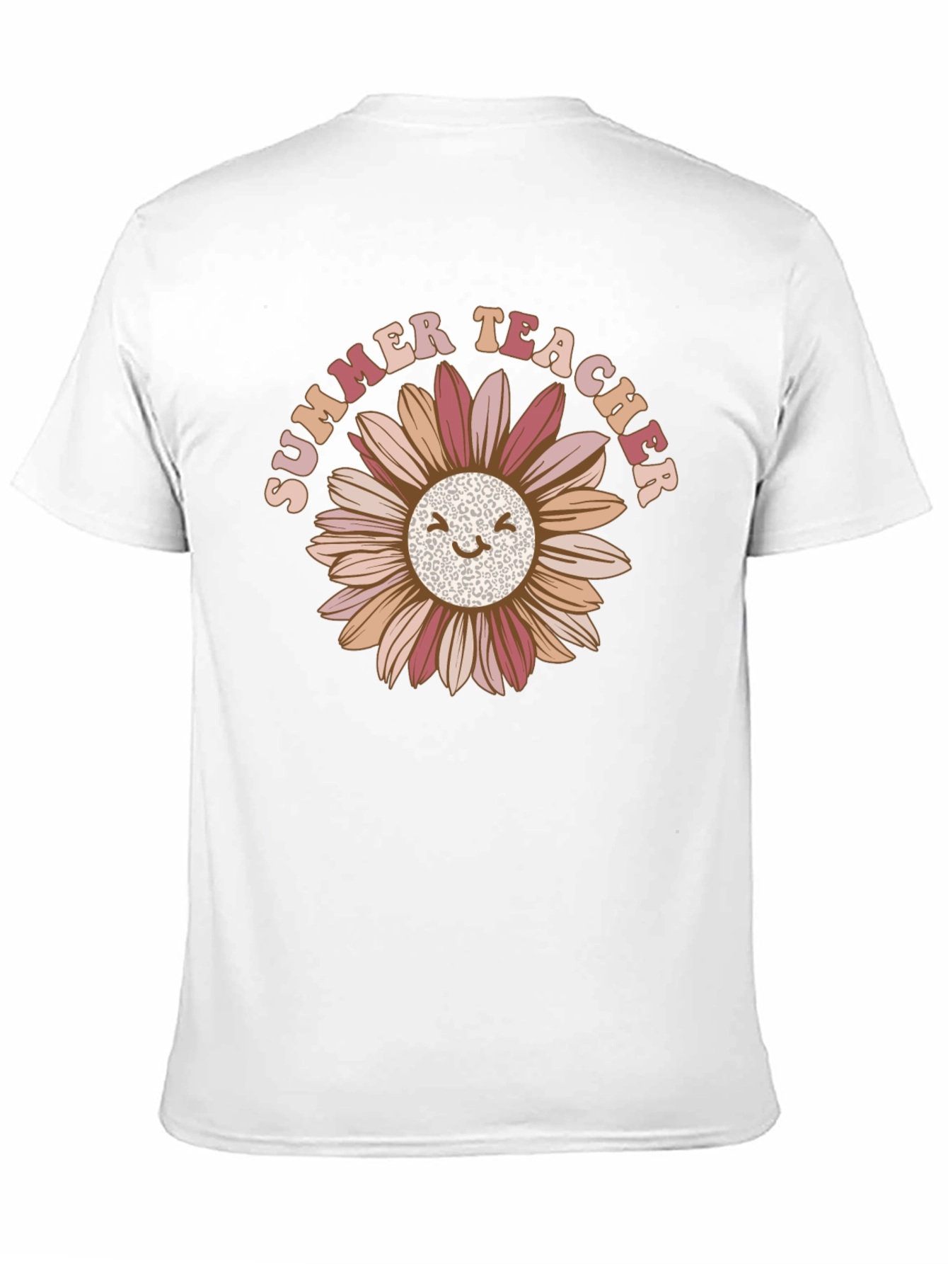 Black Summer Teacher Graphic Tee - Floral Design view 11