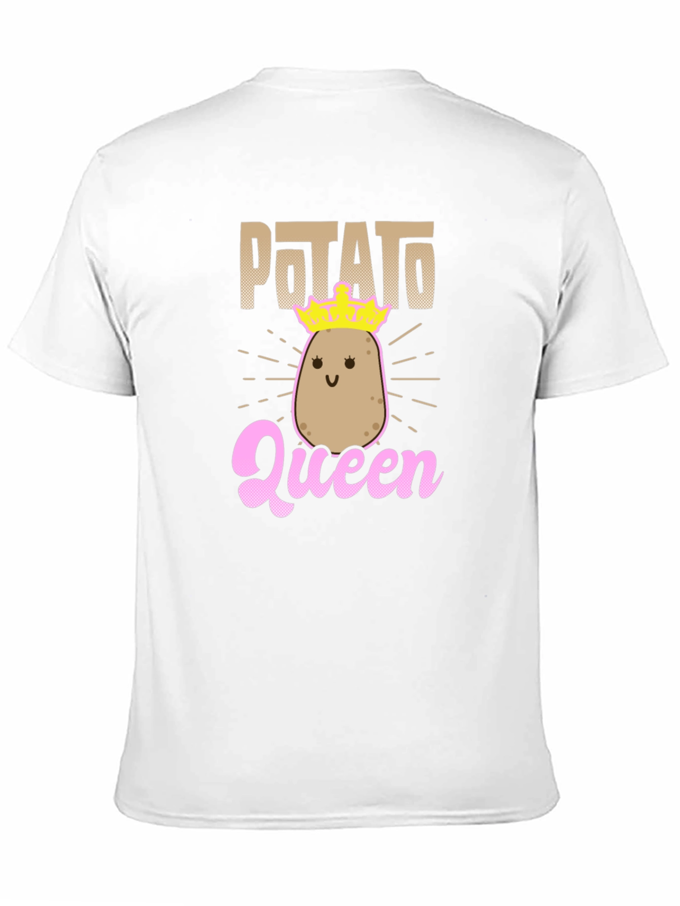 Black Potato Queen T-Shirt view 11