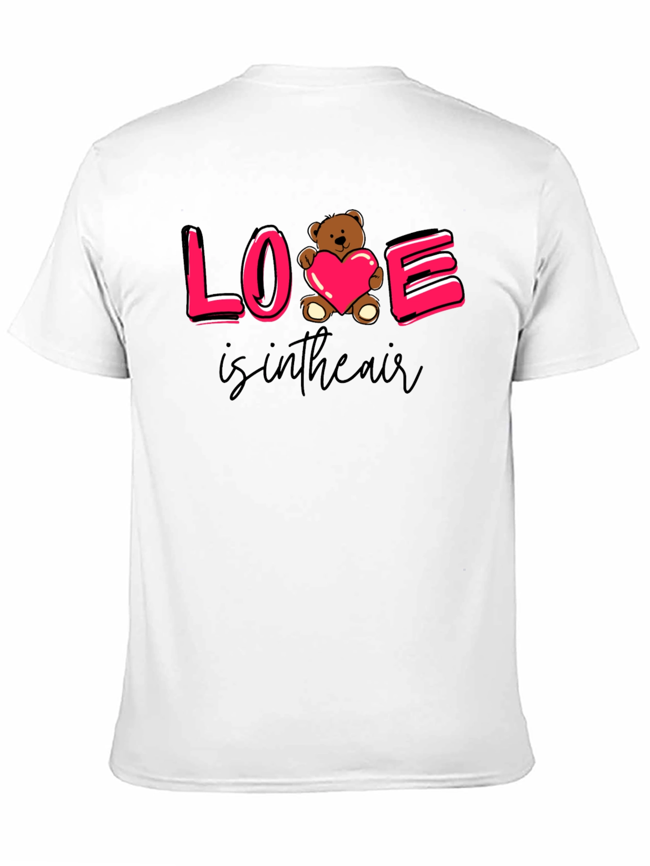 Black Love is in the Air T-Shirt Valentine's Day view 11
