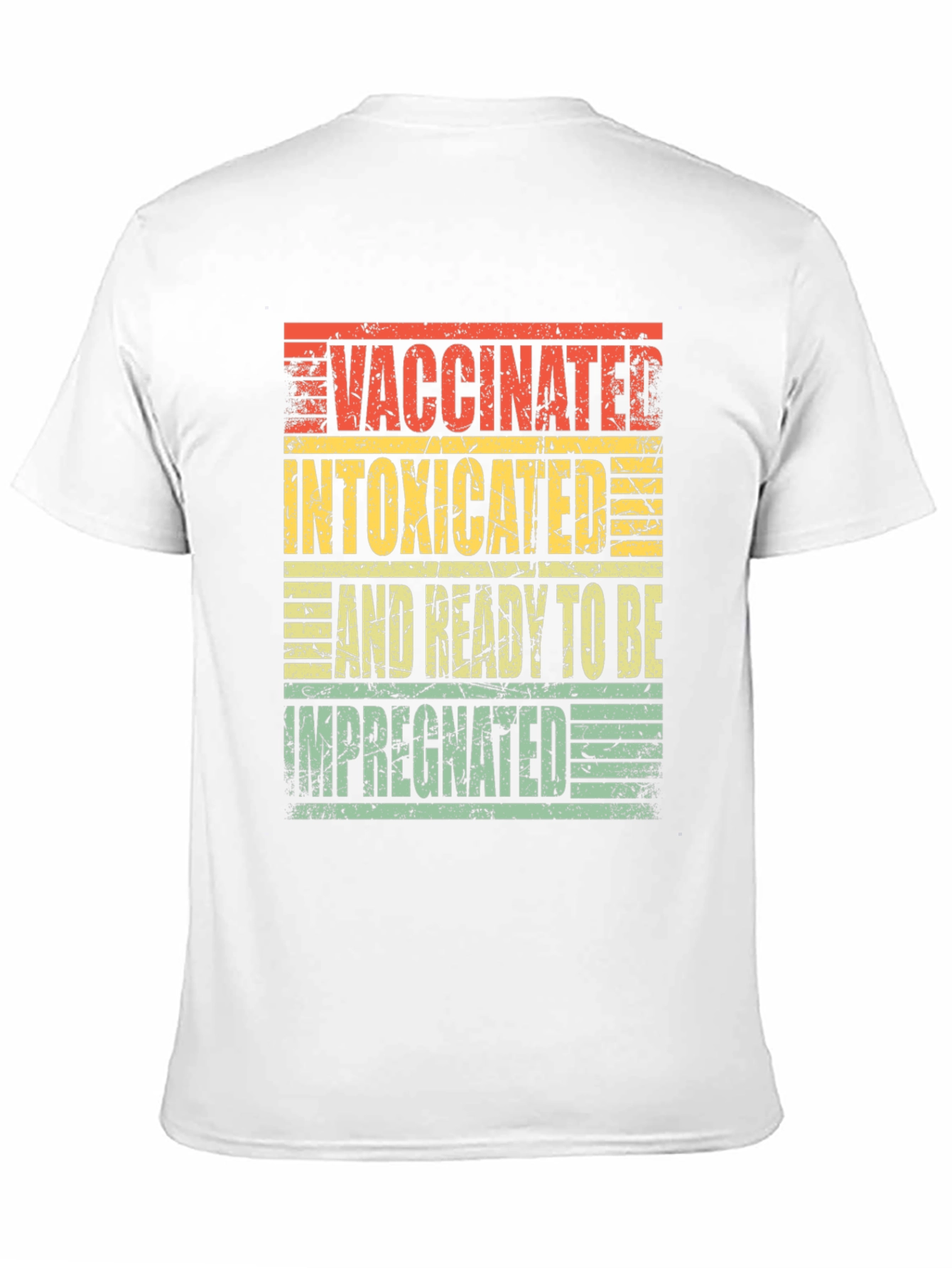 Black Vaccinated and Ready T-Shirt view 11