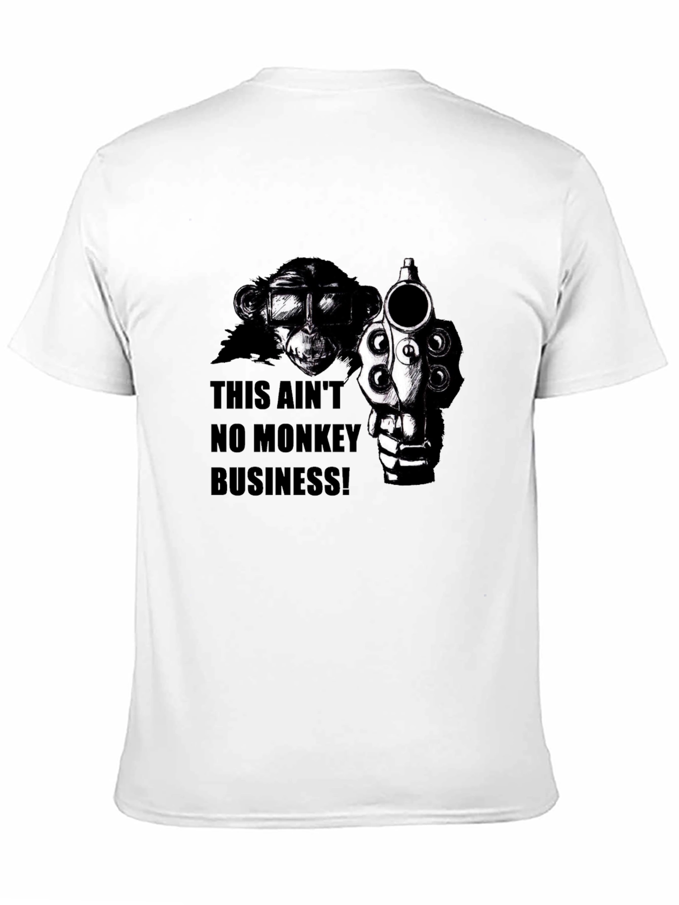 Black Monkey Business T-Shirt view 11