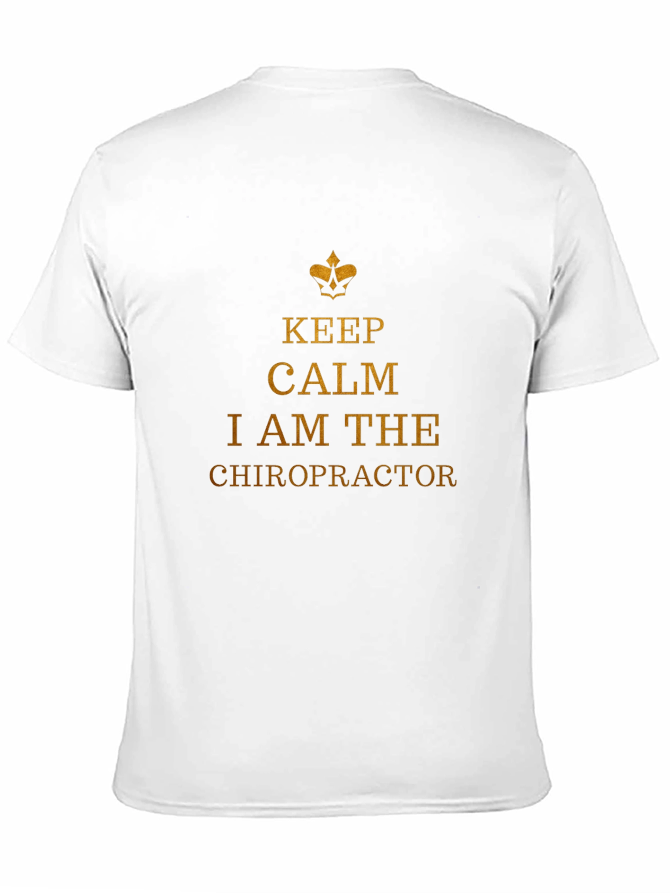 Black Keep Calm I Am The Chiropractor T-Shirt view 11
