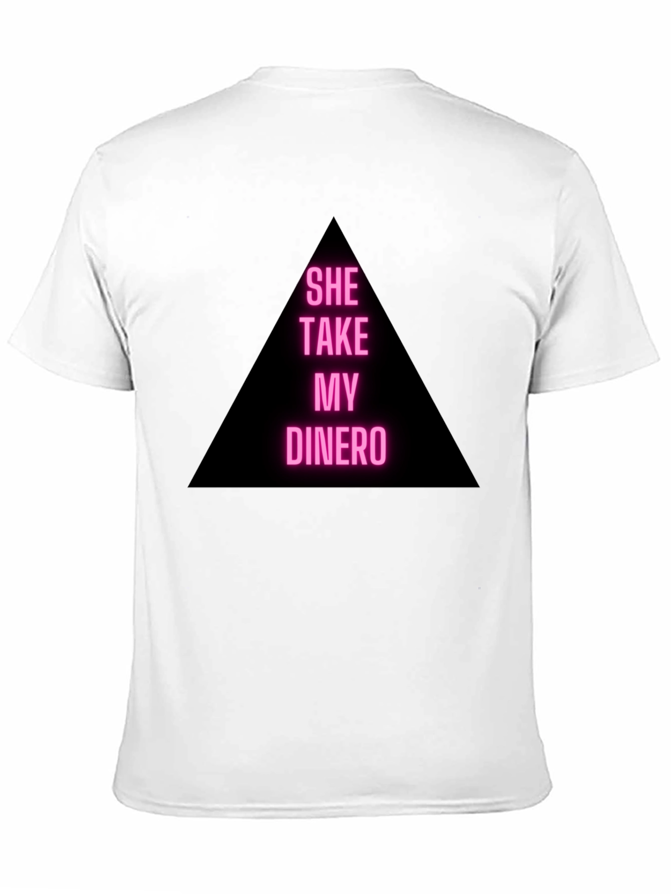 Black She Take My Dinero Black T-Shirt view 11