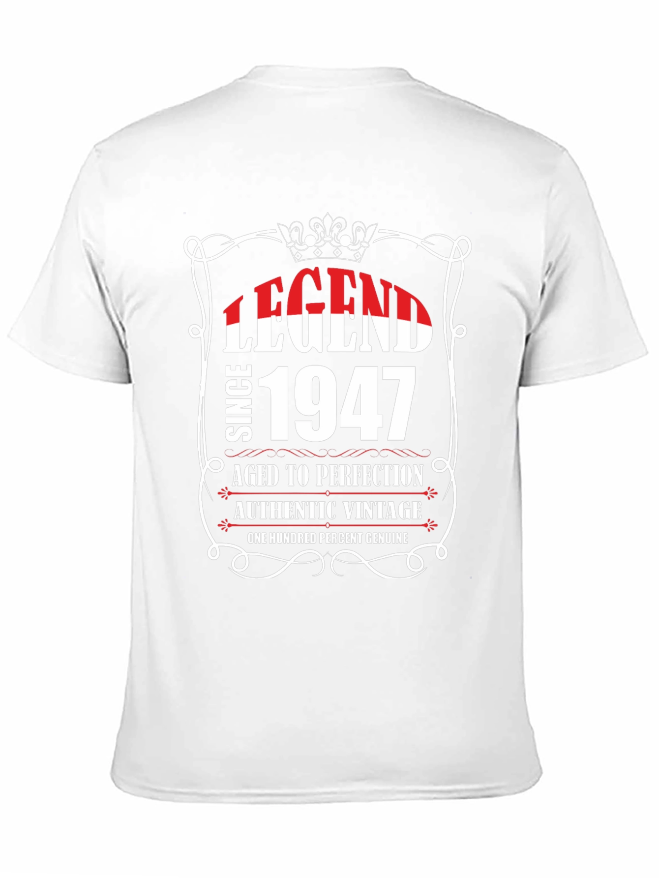 Black Legend Since 1947 Black Graphic T-Shirt view 11