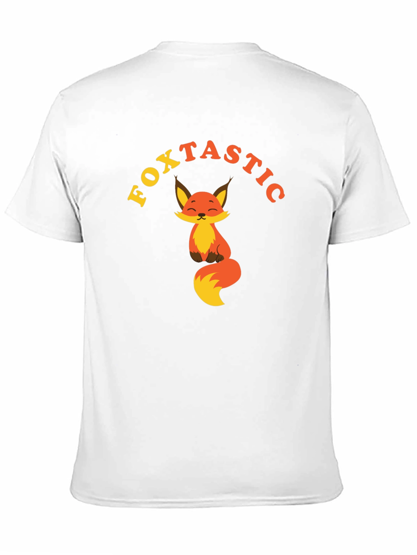 Black Foxtastic Graphic Tee - Cute Fox Design view 11