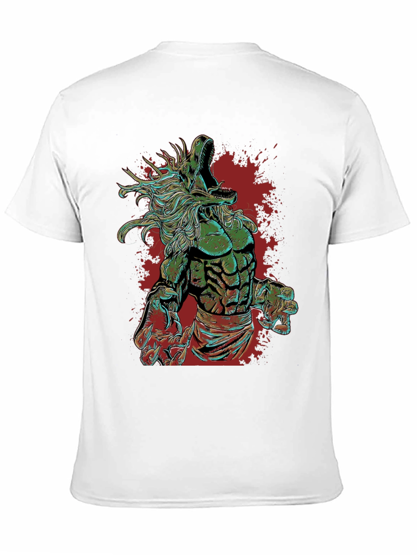 Black Monster Graphic Print Tee view 11