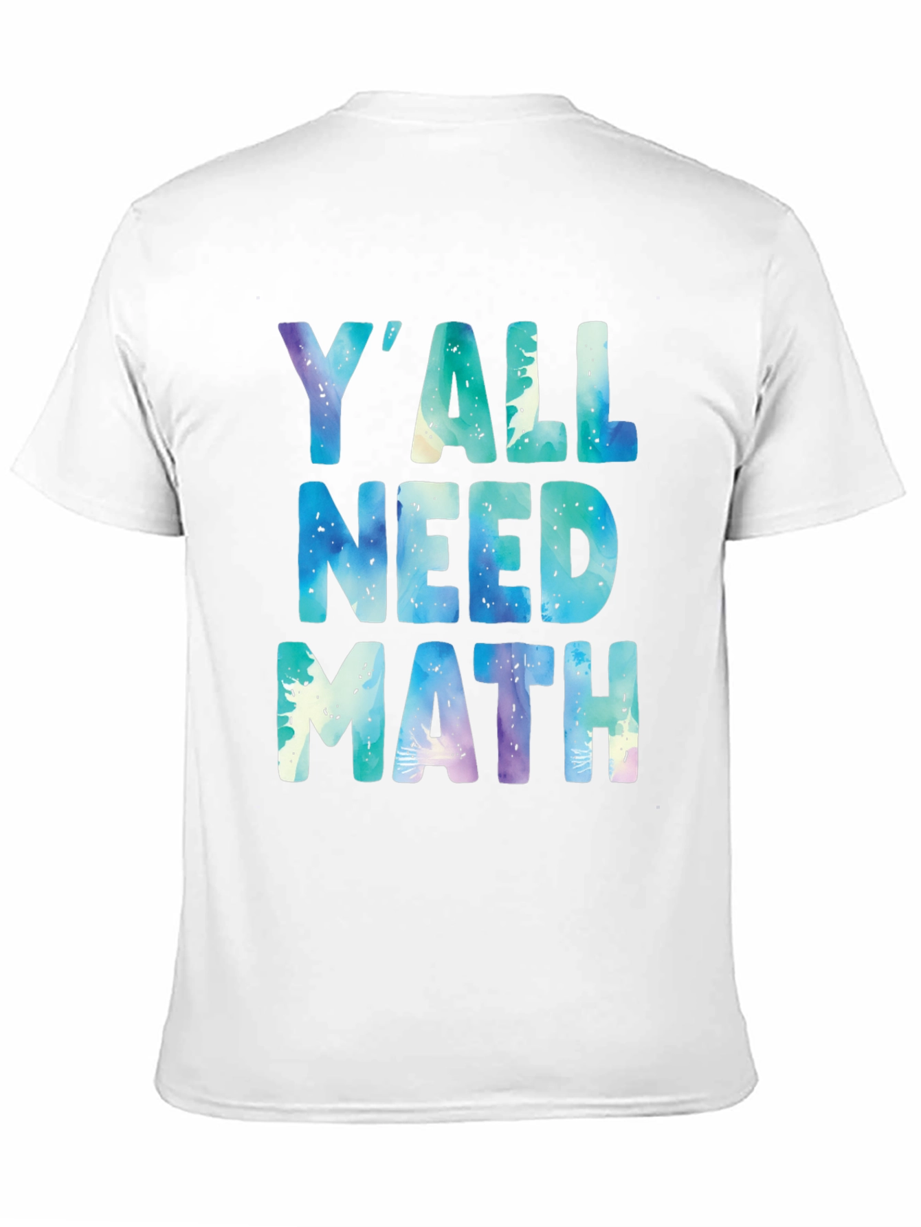 Black Y'all Need Math T-Shirt - Funny Graphic Tee view 11