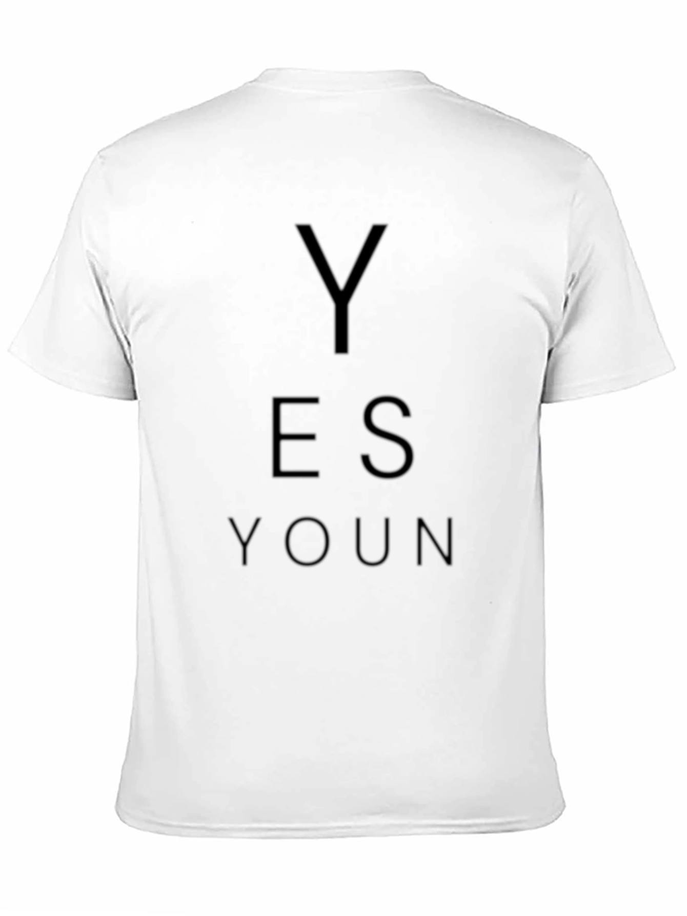 Black Yes Youn Black Graphic Tee view 11