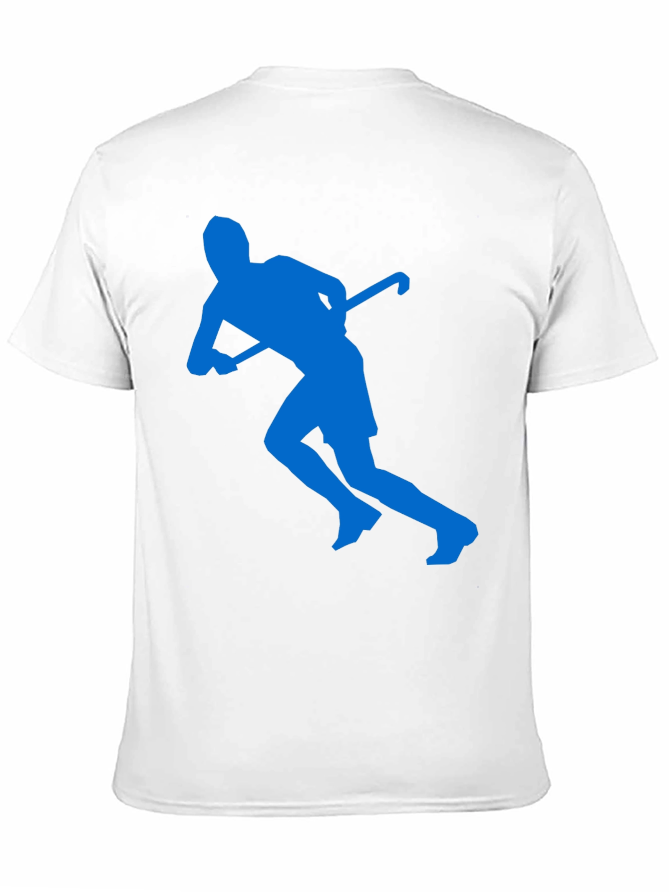 Black Hockey Player Graphic T-Shirt view 11