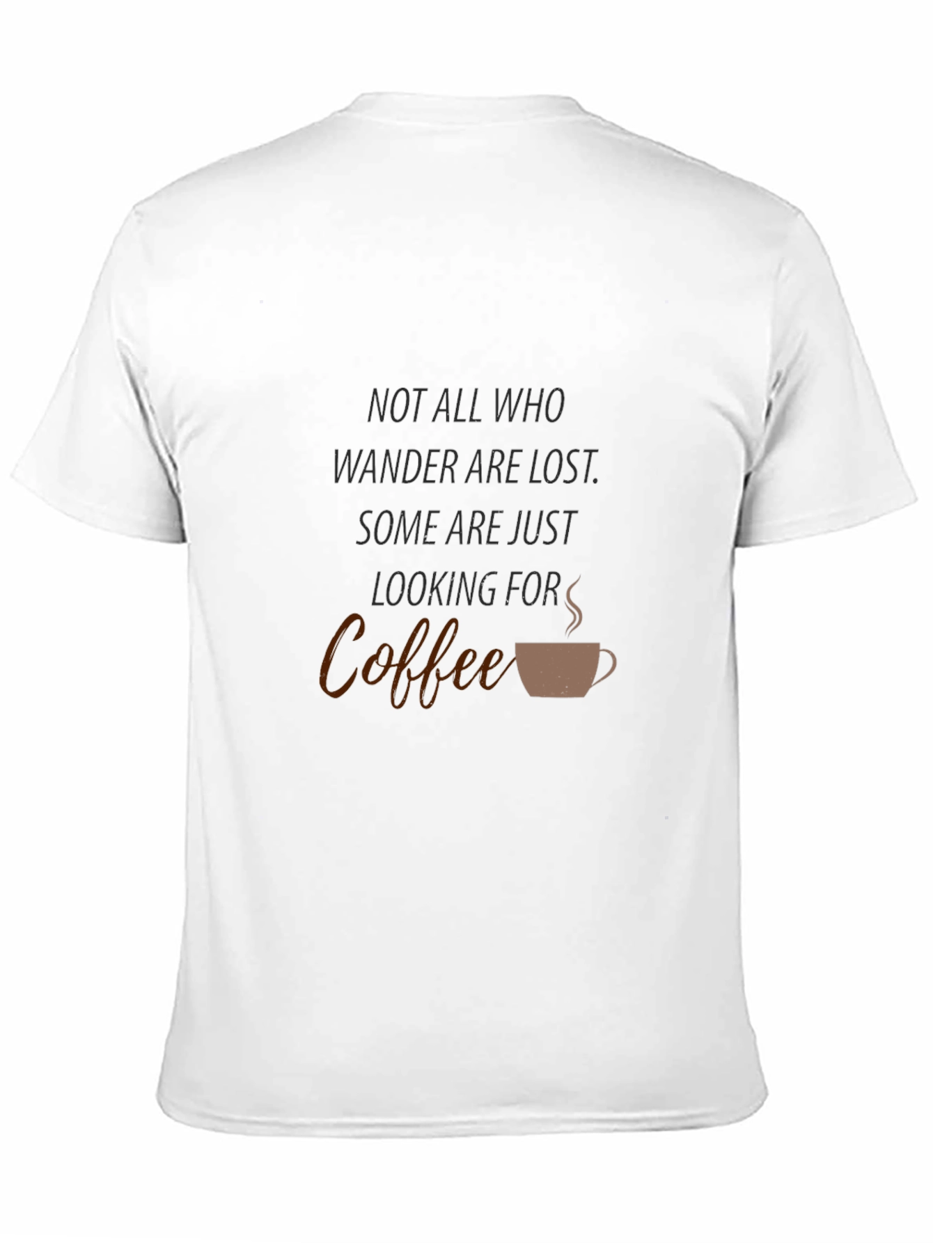 Black Coffee Seeker T-Shirt - Wanderlust Apparel view 11