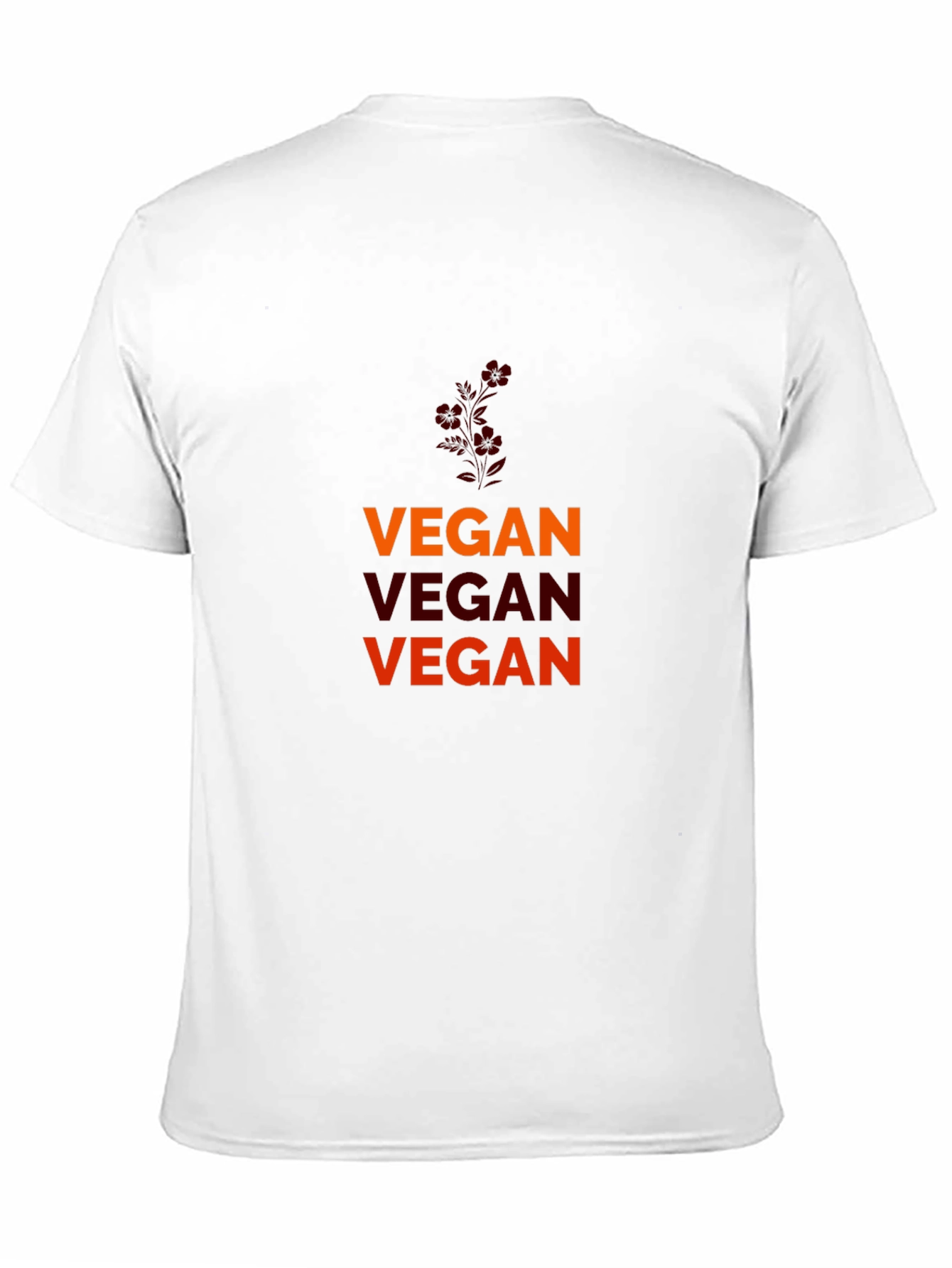 Black Vegan Graphic Tee - Unisex Black T-Shirt view 11