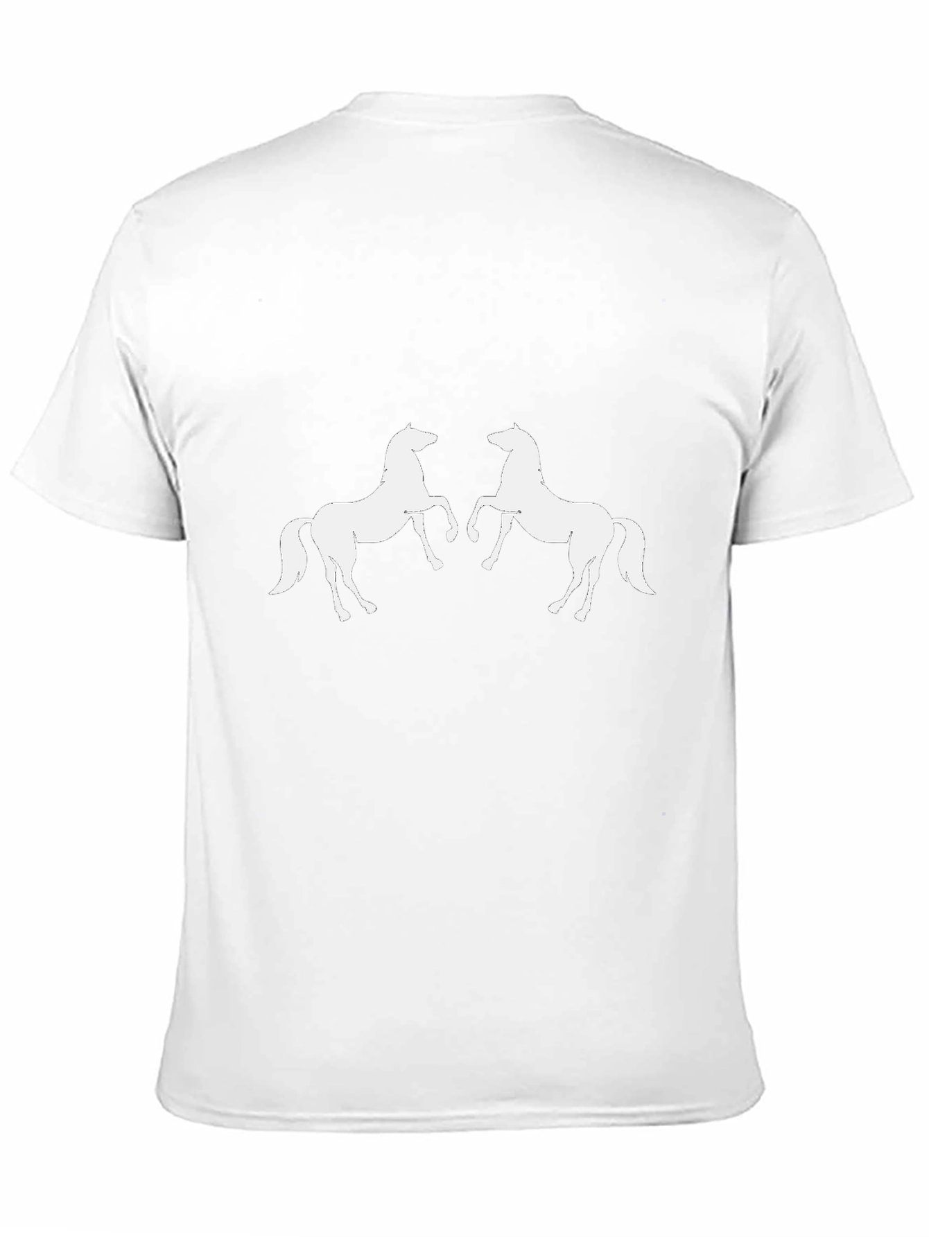Black Equine Silhouette Tee view 11