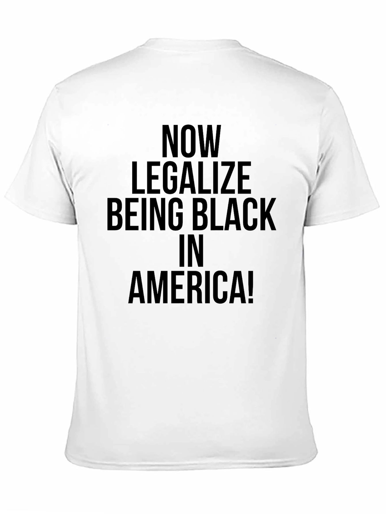 Black Now Legalize Being Black in America T-Shirt view 11