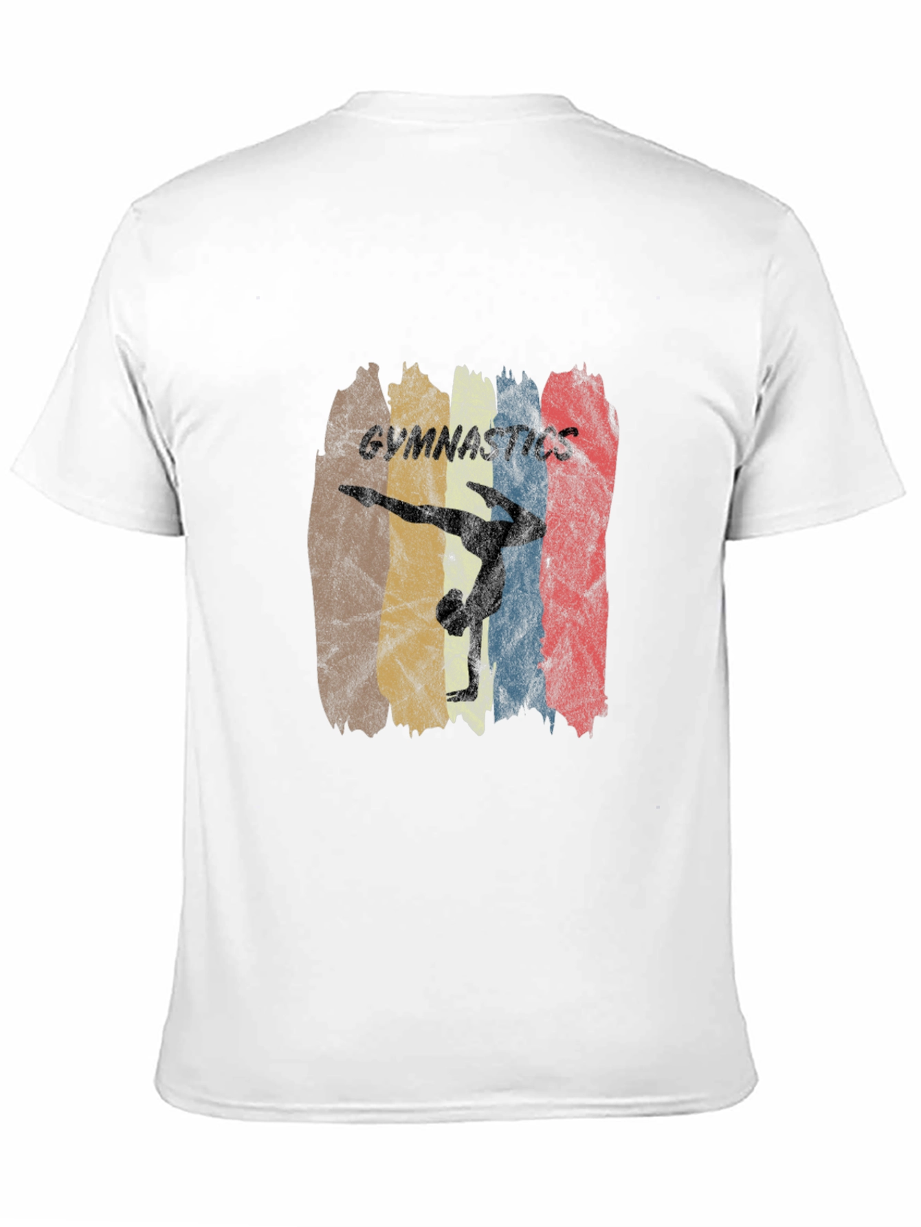 Black Vintage Gymnastics T-Shirt view 11
