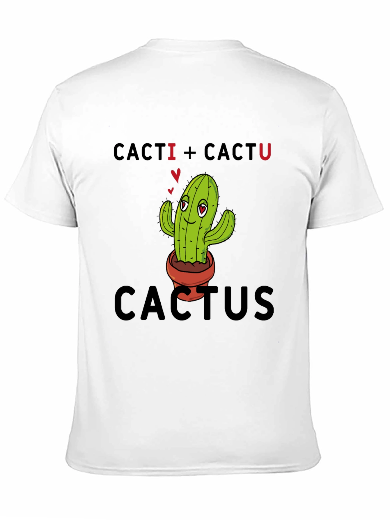 Black Cacti + Cactu Cactus T-Shirt view 11