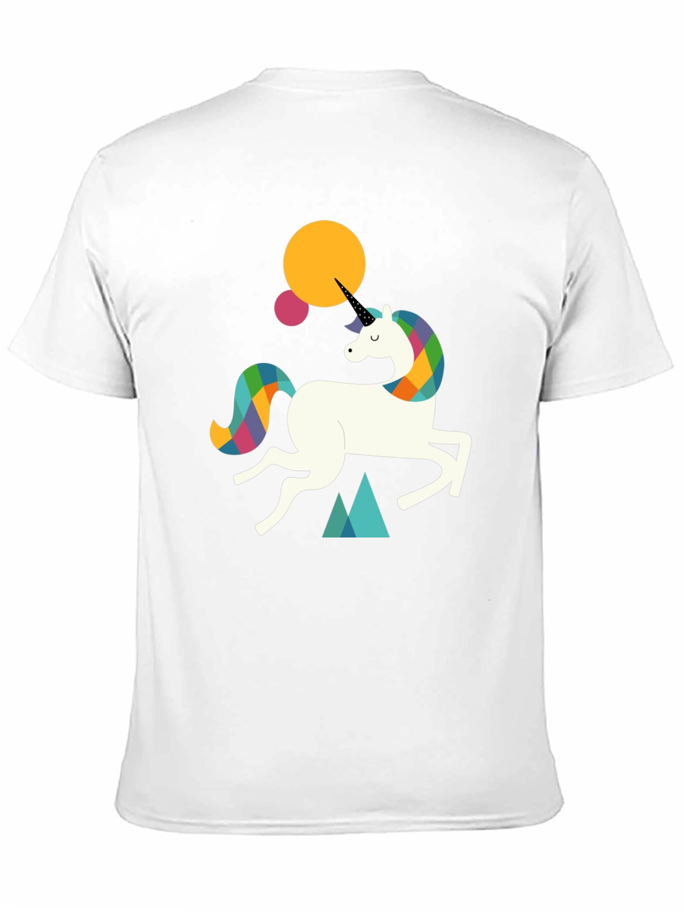 Black Unicorn Graphic Tee - Fun & Stylish Black T-Shirt view 11