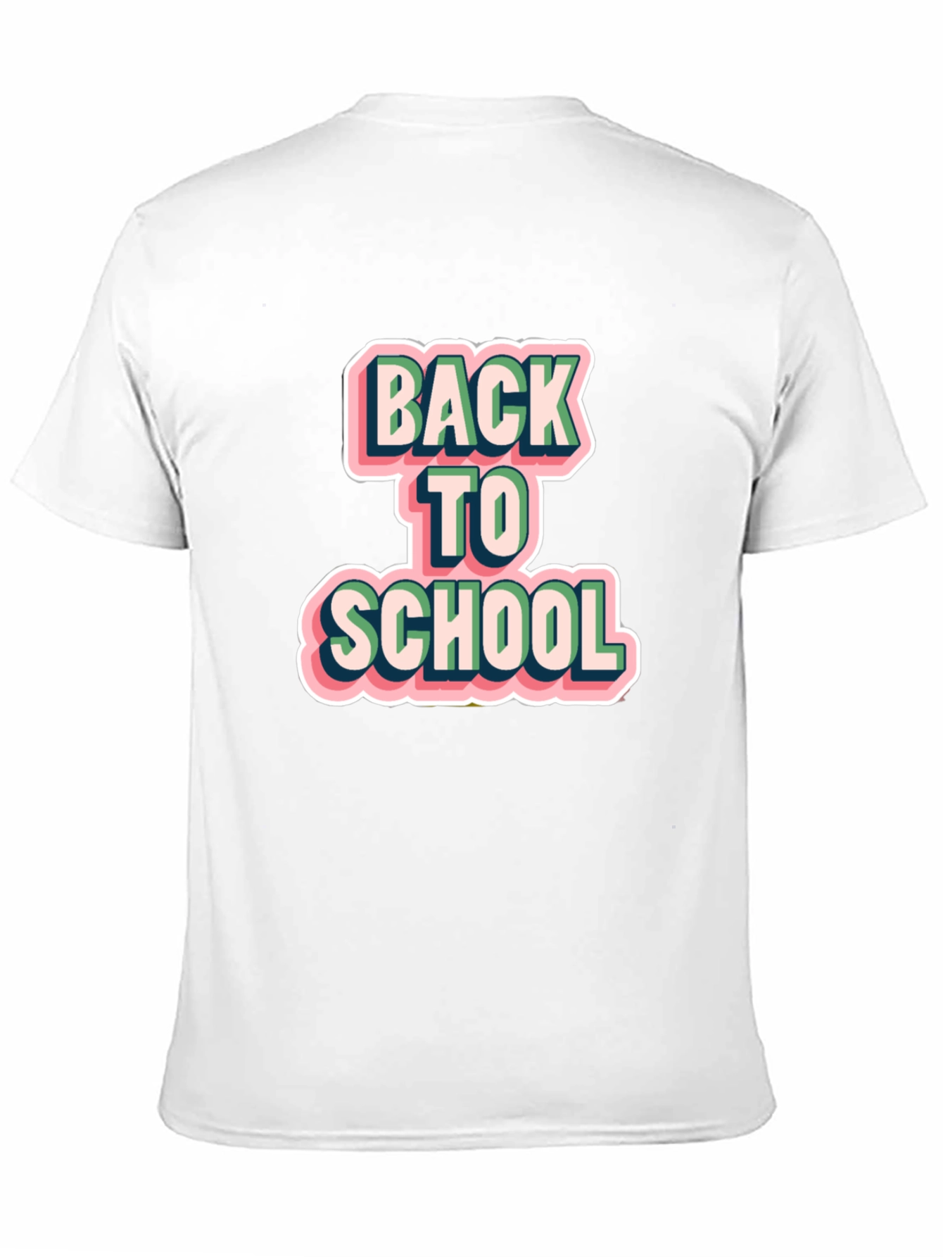 Black Back to School Graphic Tee - Black view 11
