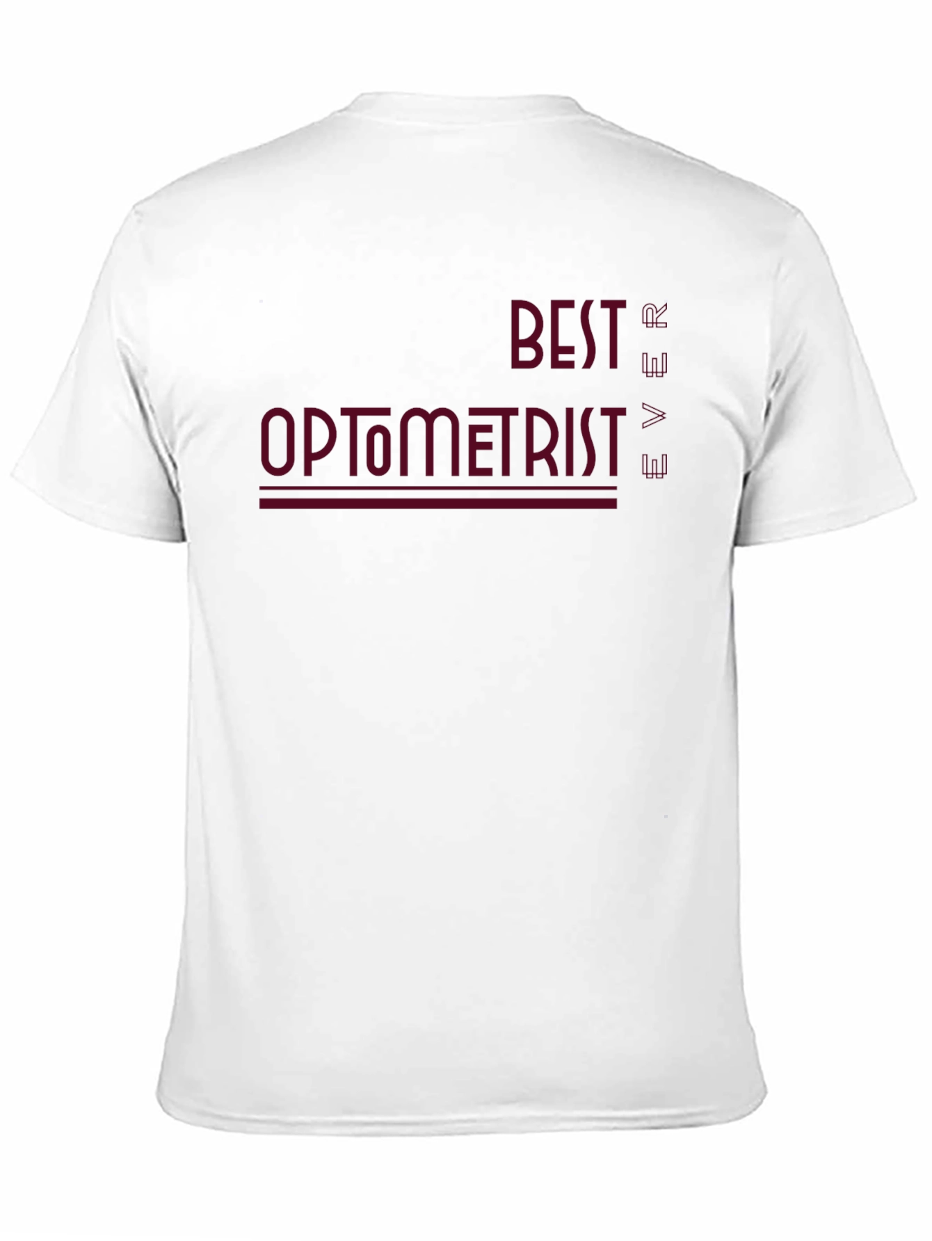 Black Best Optometrist Ever Black T-Shirt view 11