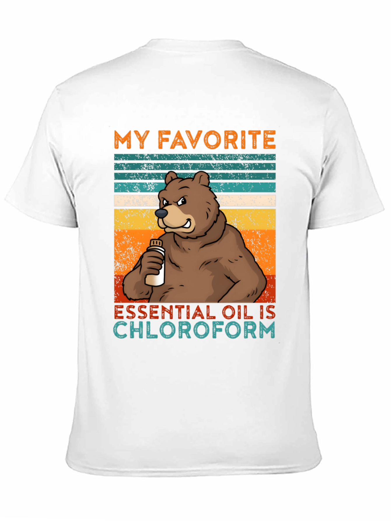 Black My Favorite Essential Oil T-Shirt view 11