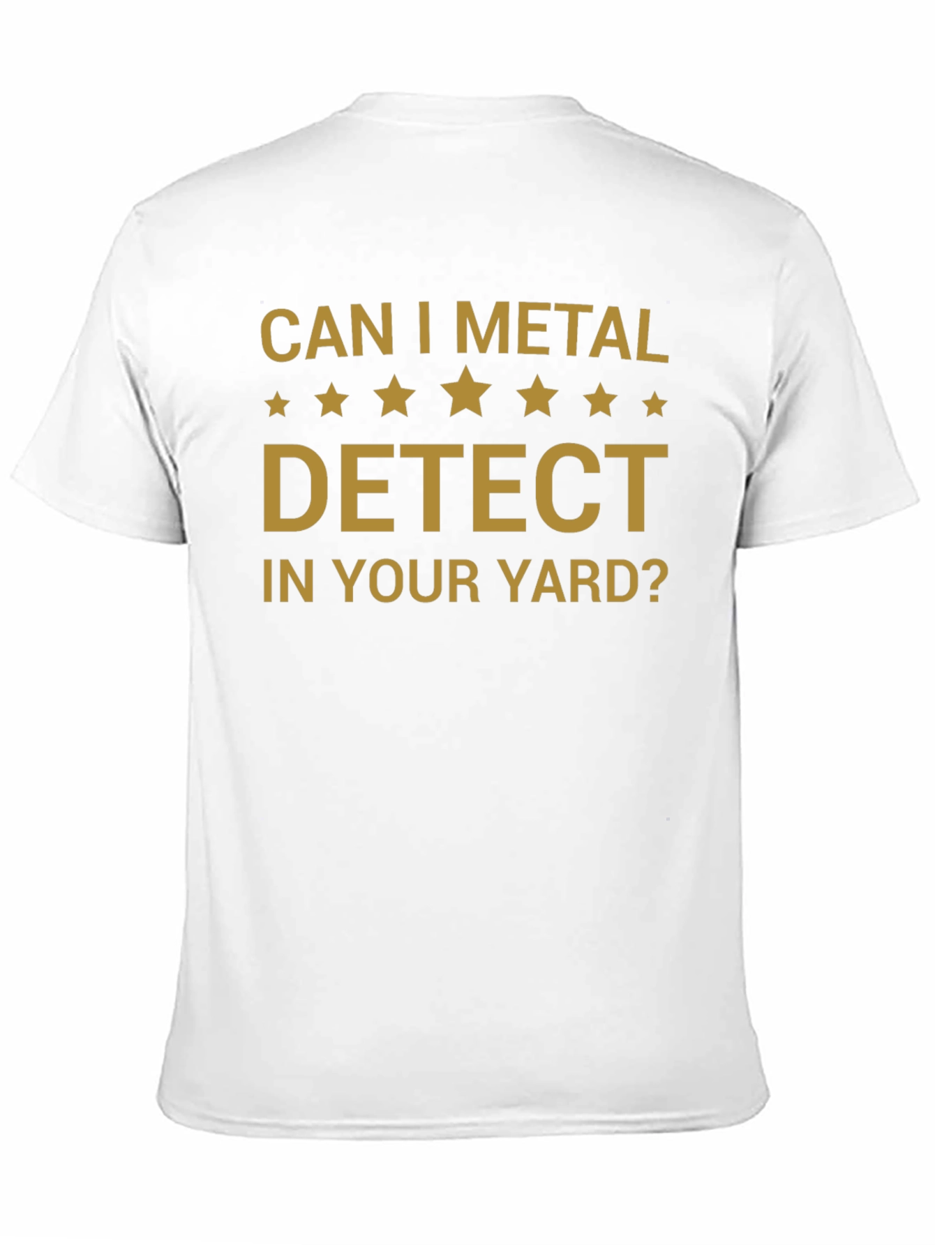 Black Metal Detecting Humor T-Shirt view 11