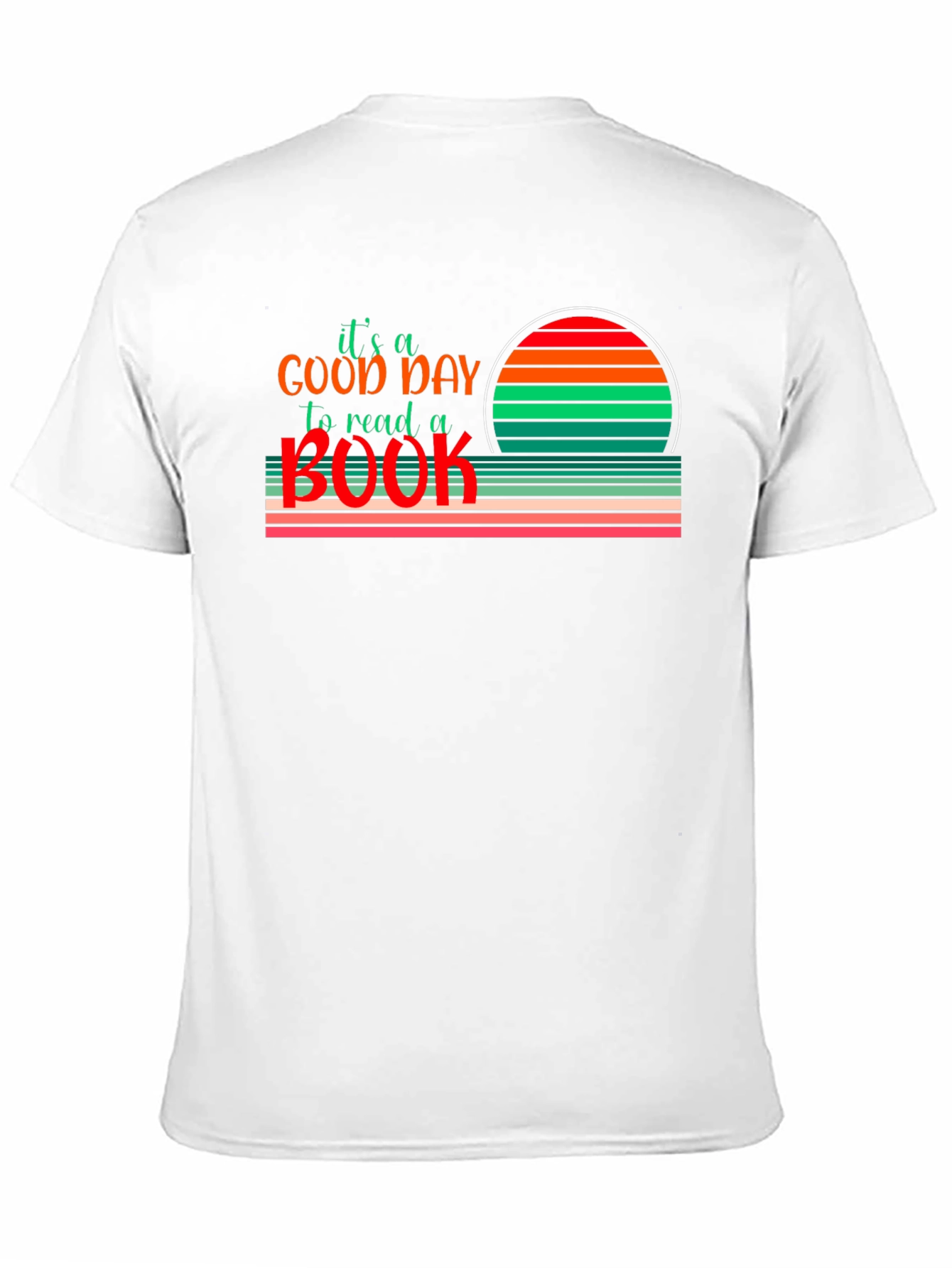 Black It's a Good Day to Read a Book Graphic T-Shirt view 11