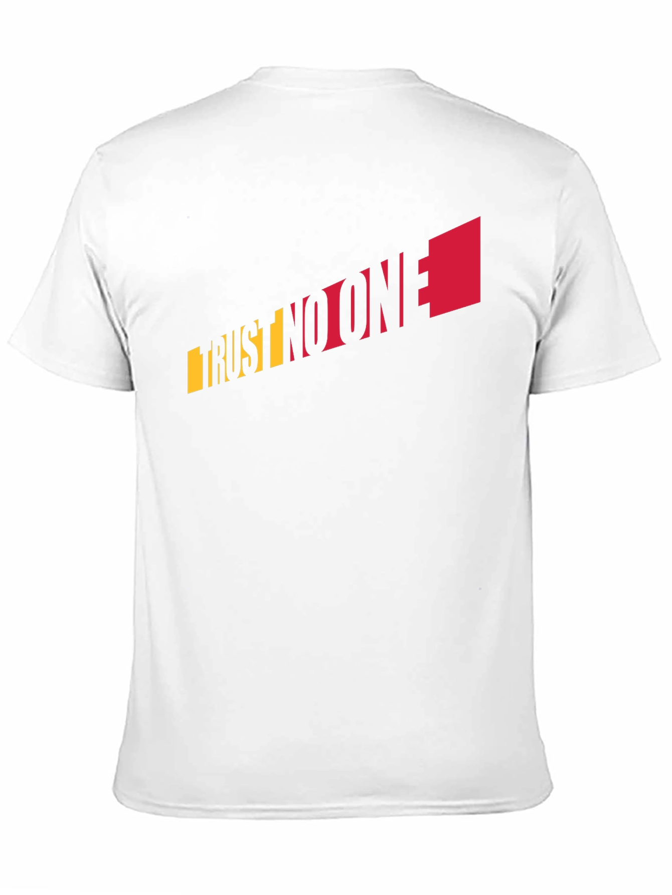 Trust No One Graphic Tee - Black - 11