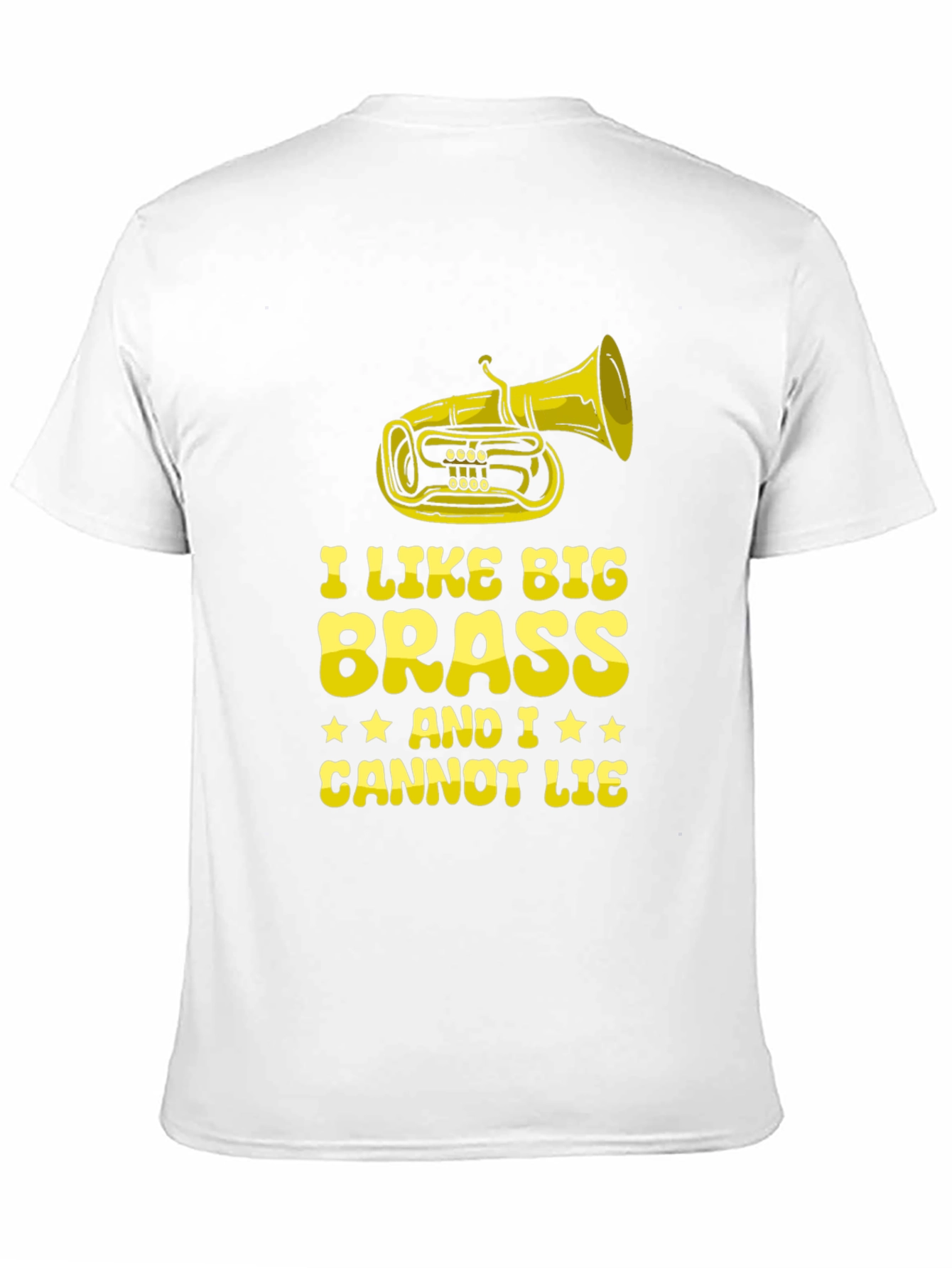 Black I Like Big Brass T-Shirt - Funny Musician Tee view 11