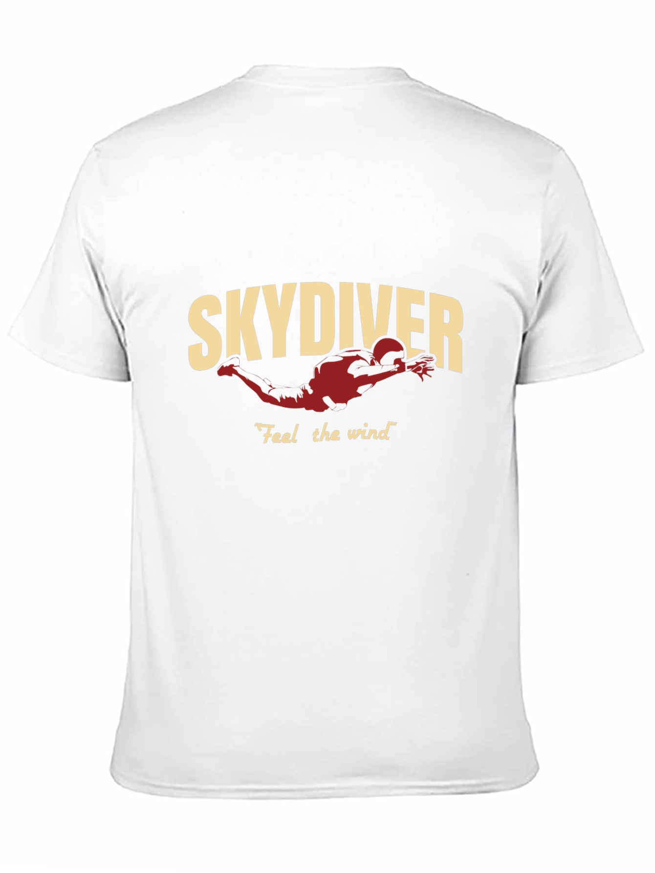 Black Skydiving T-Shirt - Feel the Wind view 11