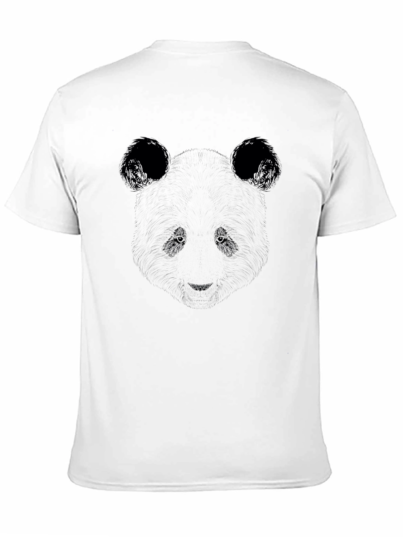 Black Panda Graphic T-Shirt - Classic Black Tee view 11