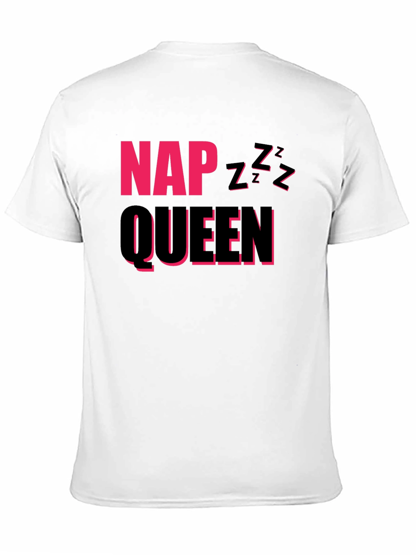 Nap Queen Graphic Tee - Comfy Sleep Shirt - 11