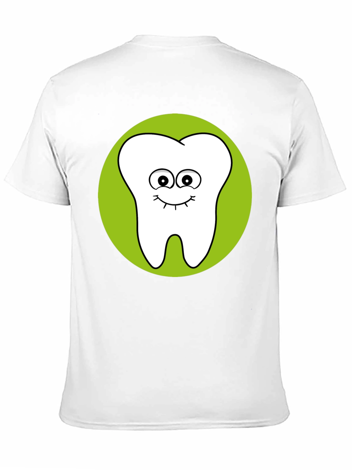 Black Funny Tooth Graphic Tee - Black Cotton T-Shirt view 11