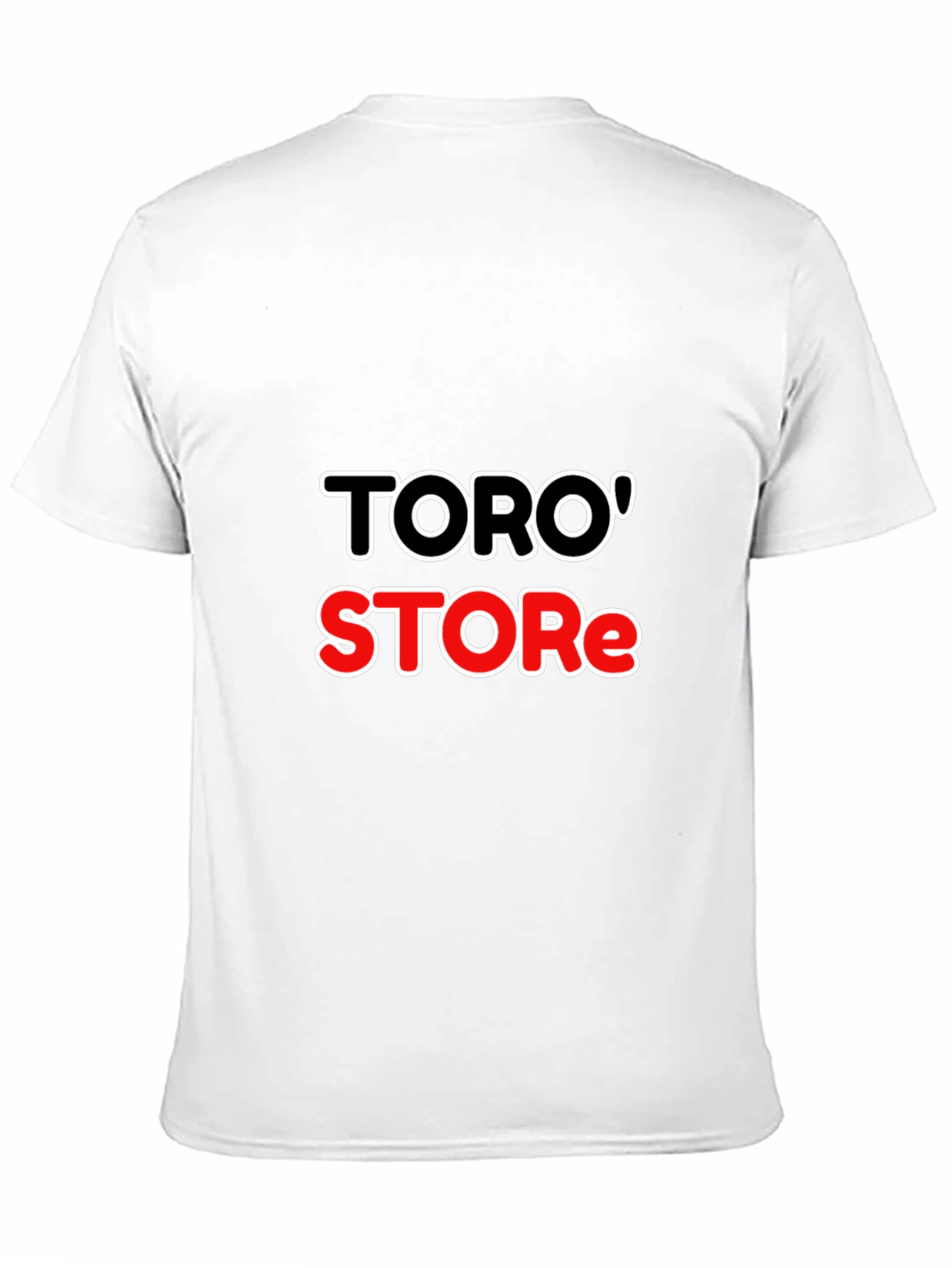 Black TORO' STORE Black Graphic Tee - Modern Streetwear view 11