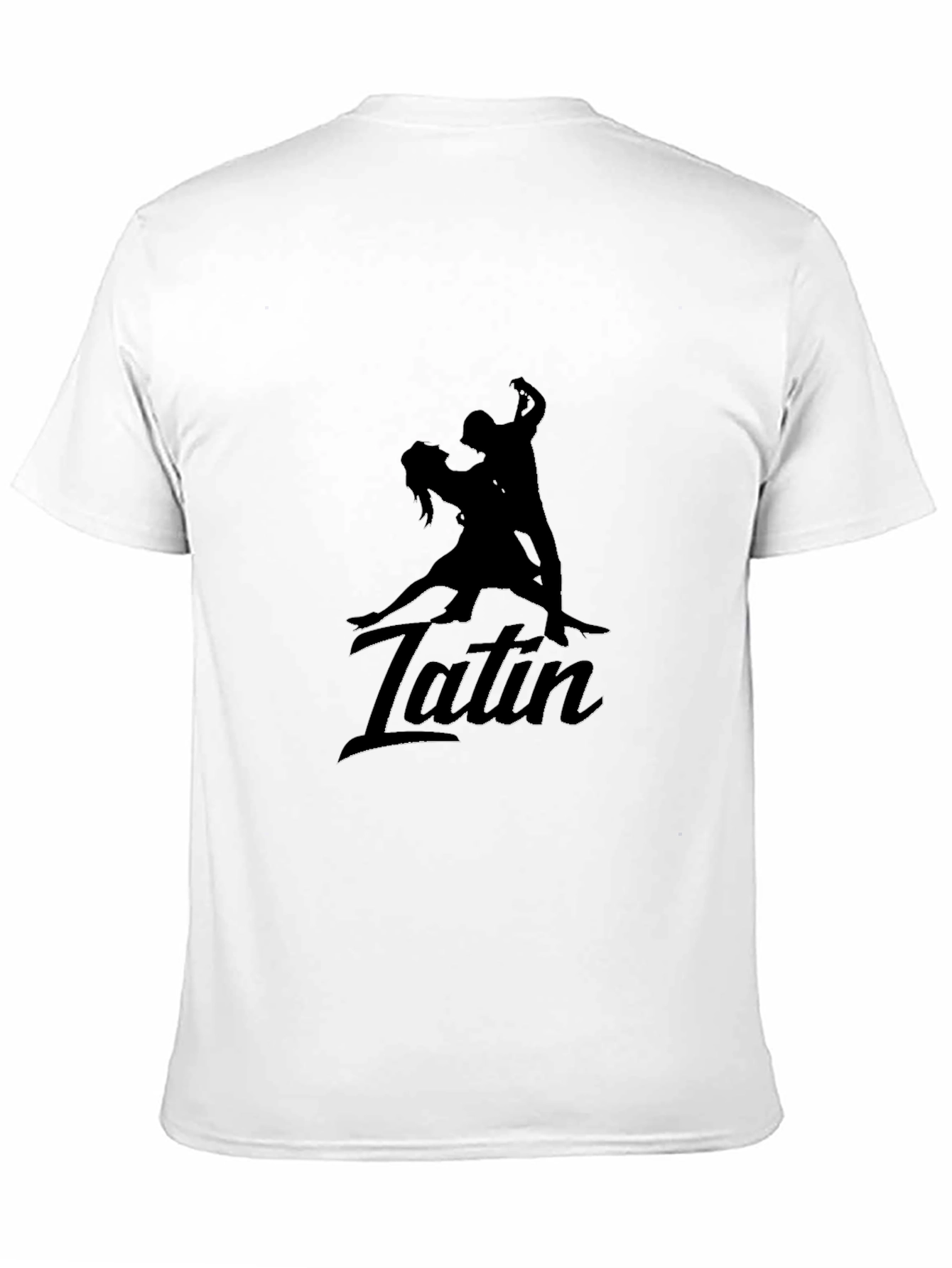 Black Latin Dance Silhouette Graphic Tee view 11