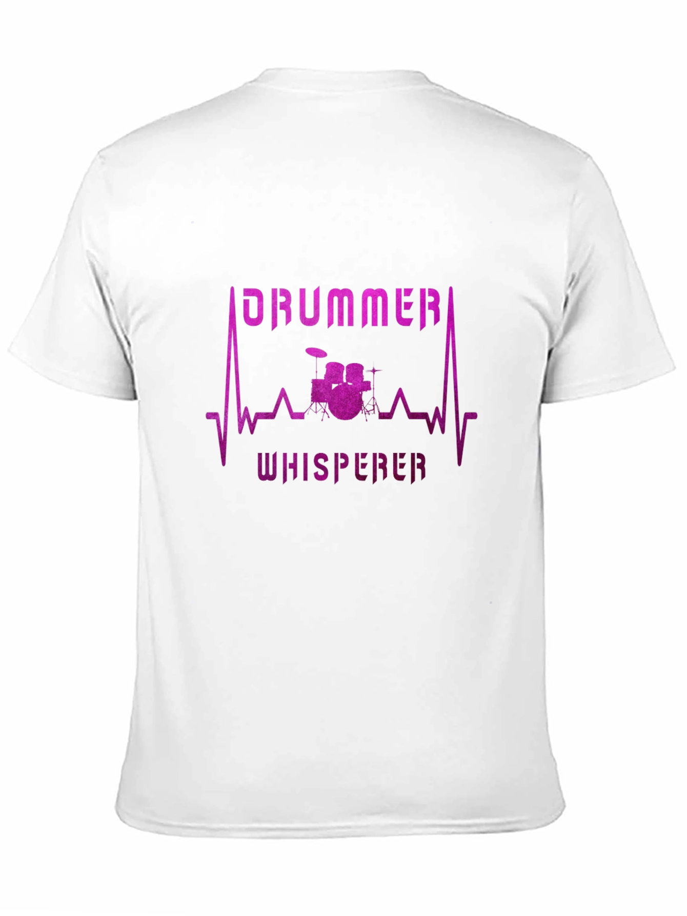 Drummer Whisperer Black T-Shirt - 11