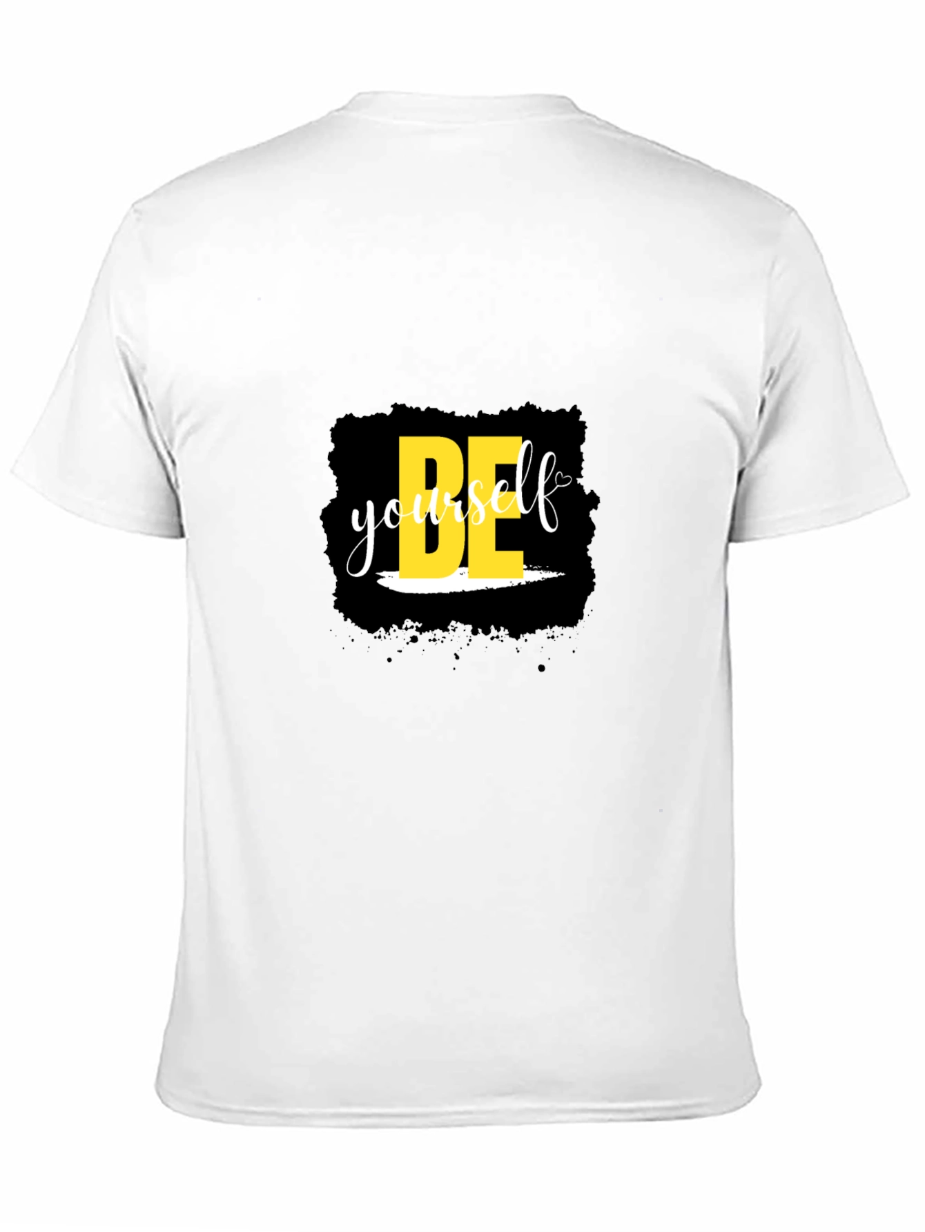 Black Be Yourself Black Tee view 11